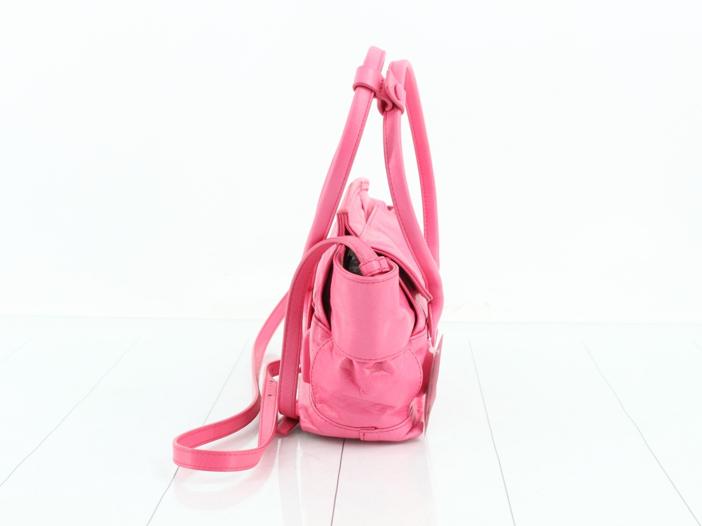 Arco Mini Maxi Intrecciato Leather 2-Way Shoulder/Handbag — view 4