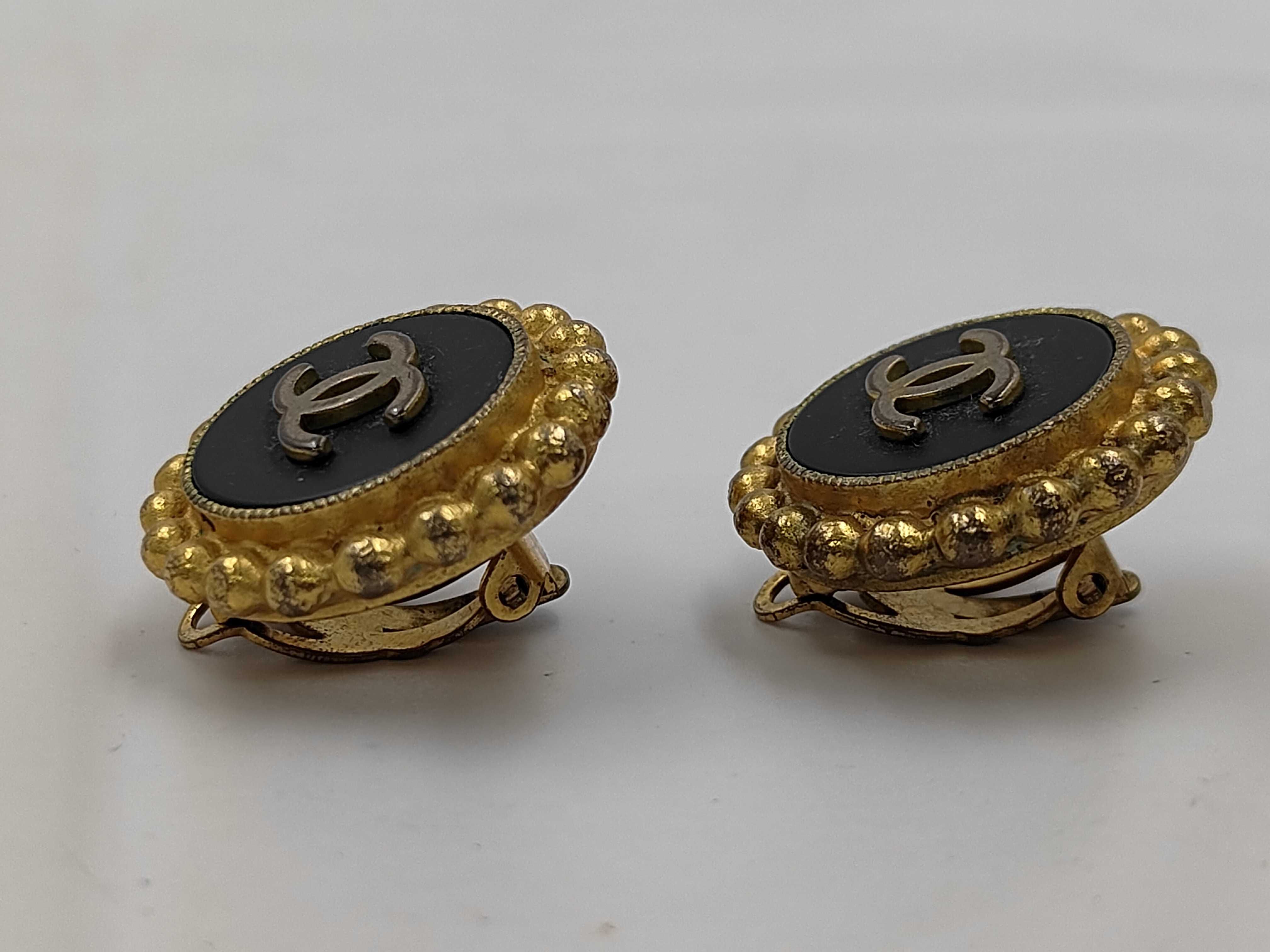 Coco Mark Earrings, Gold Earrings — view 3