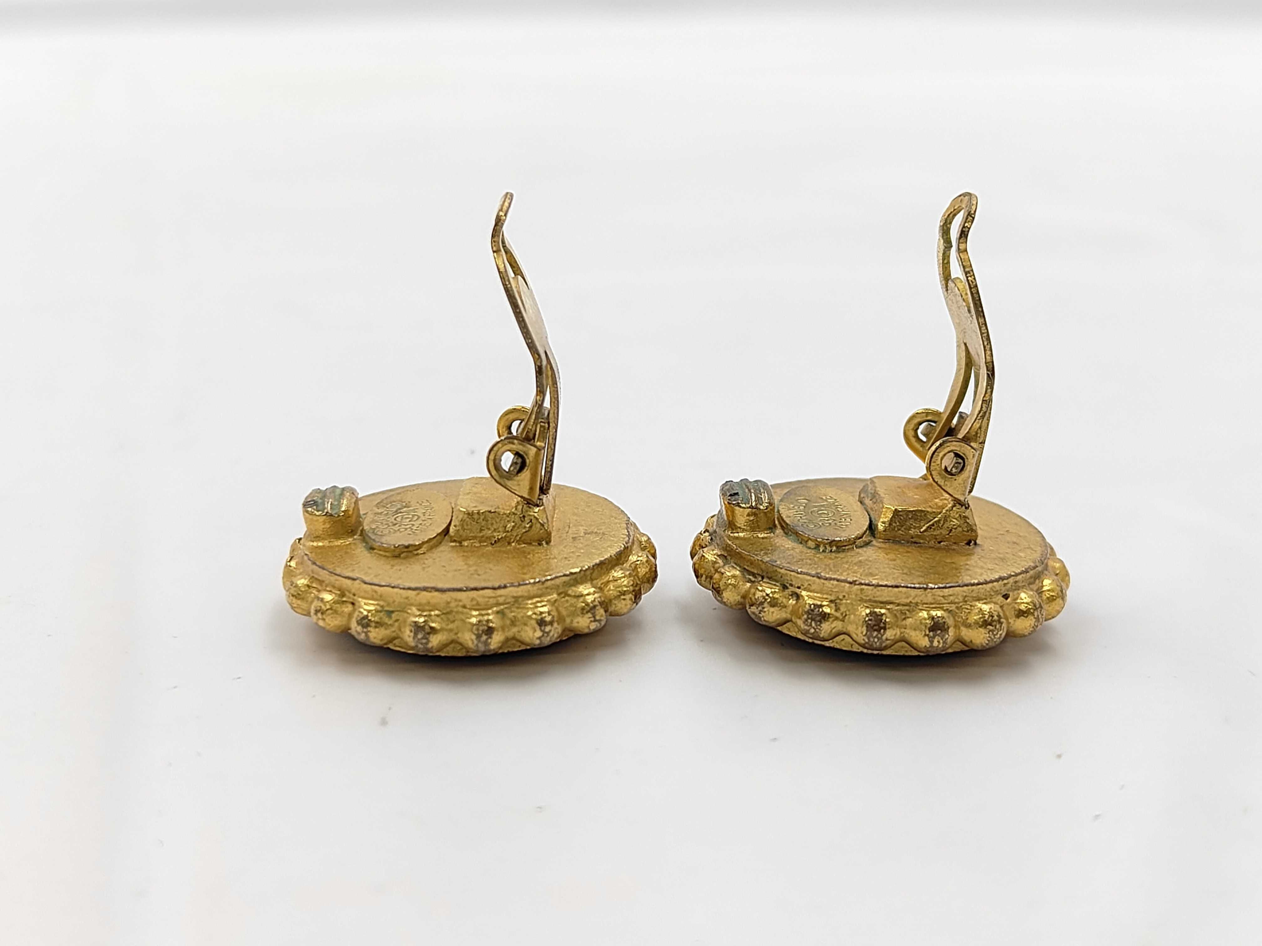 Coco Mark Earrings, Gold Earrings — view 4