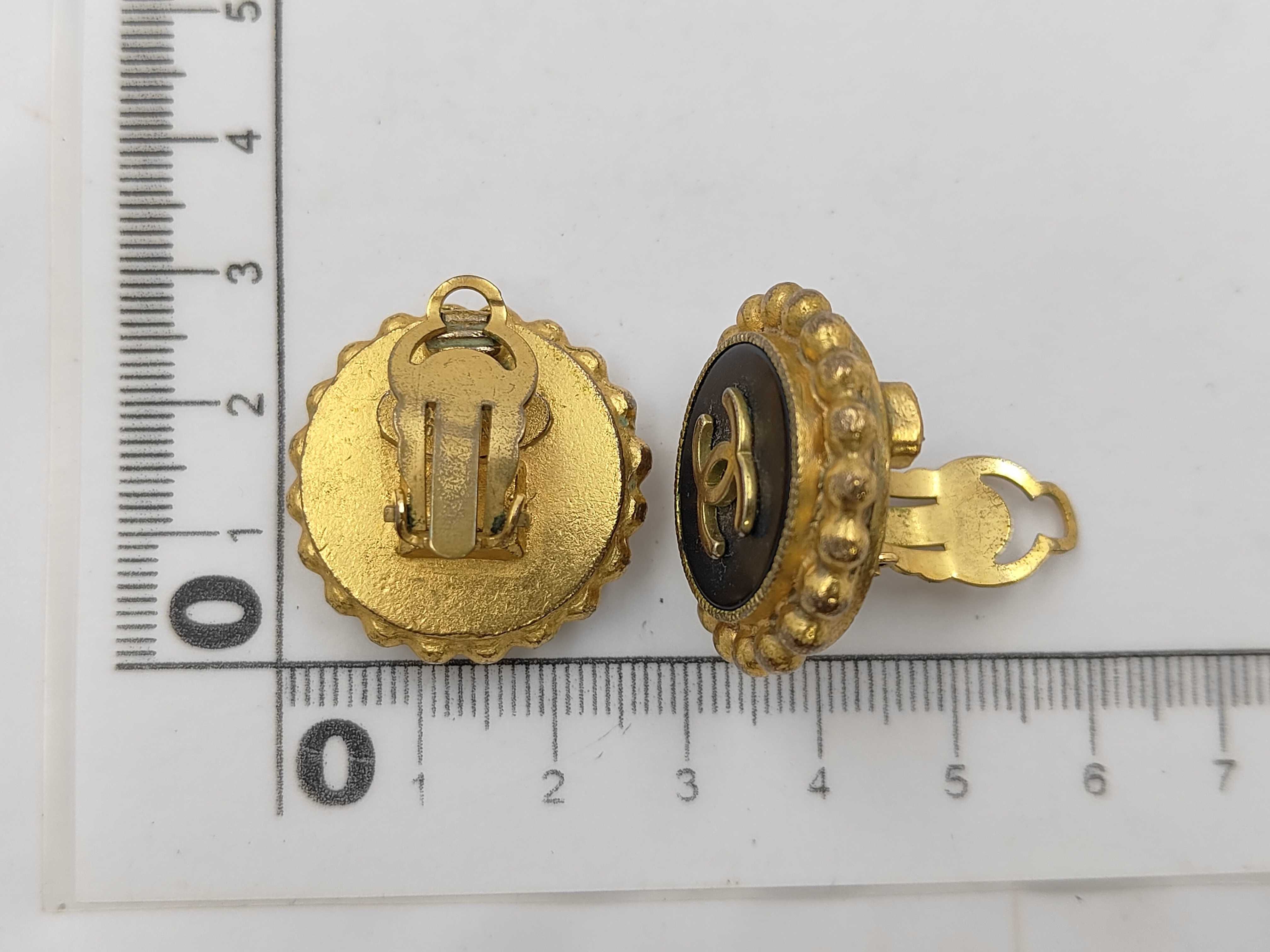 Coco Mark Earrings, Gold Earrings — view 6