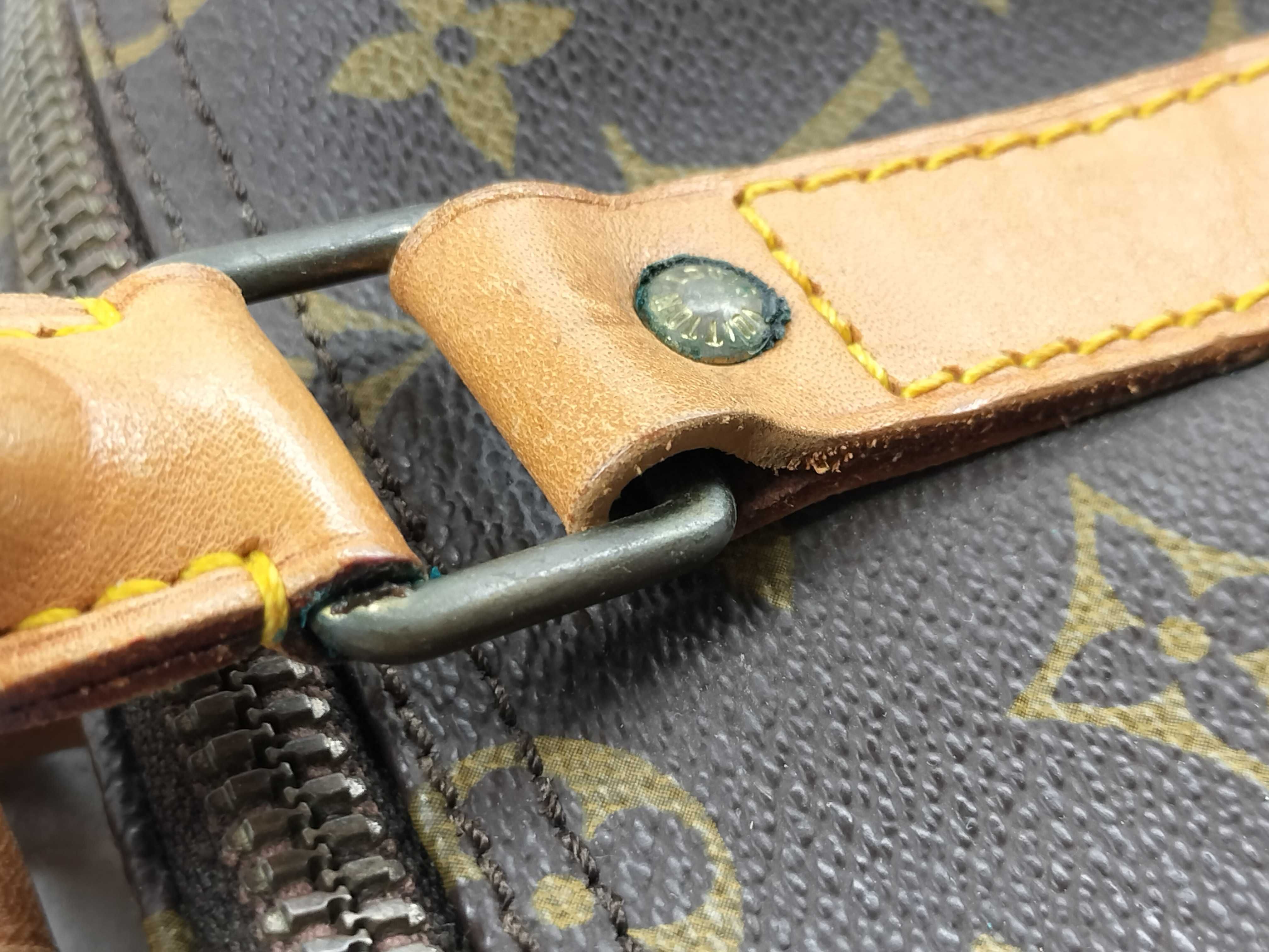 Monogram Keepall Bandoulière 55 M41412 TH0946 Brown Boston Bag (without padlock) — view 6