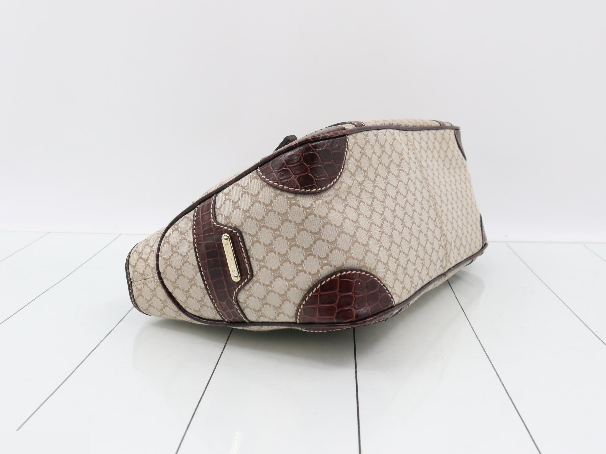 Macadam Boogie Bag, Canvas/Leather, Beige — view 5