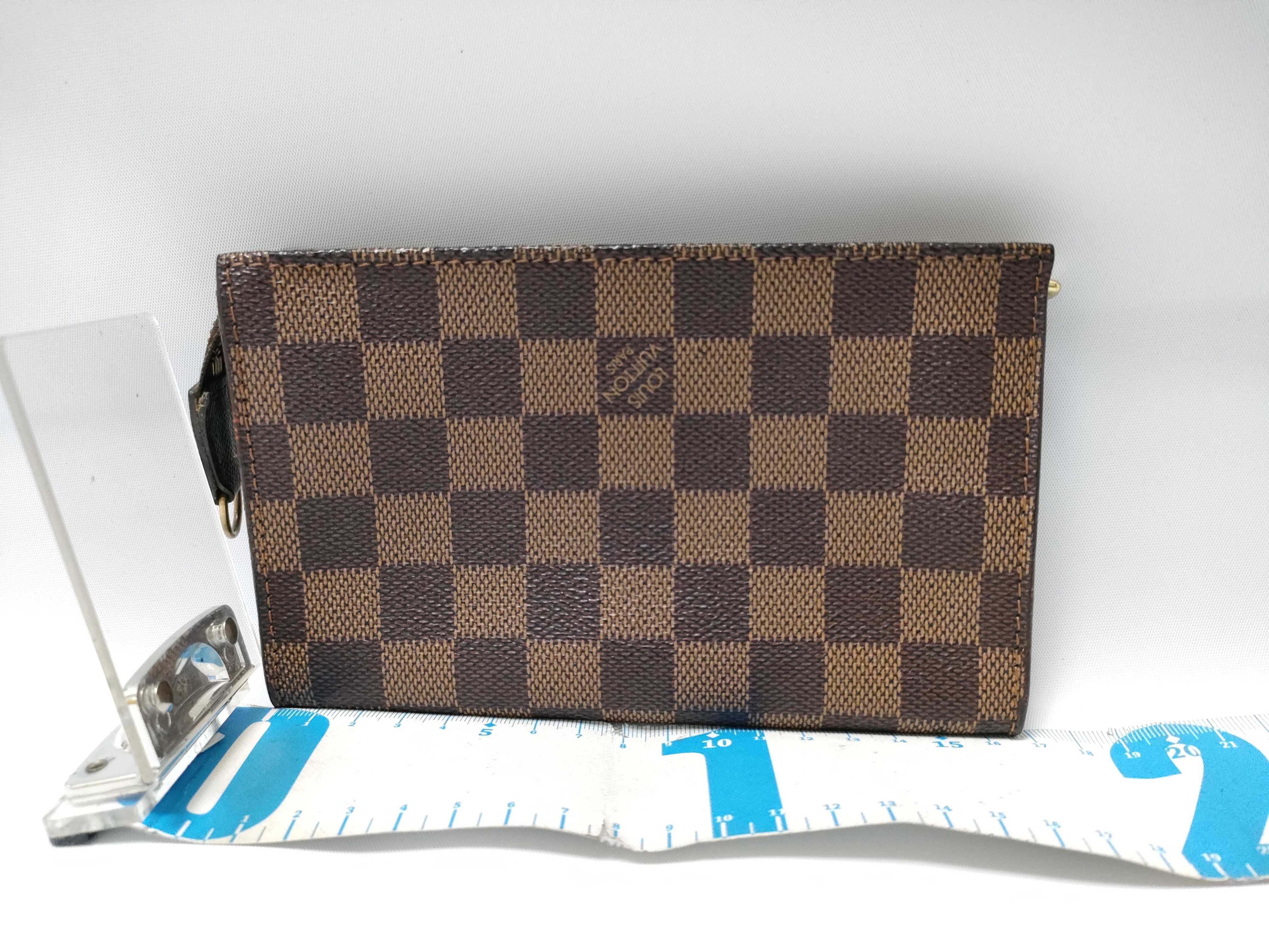 Damier Ebene Maret accessory pouch — view 2