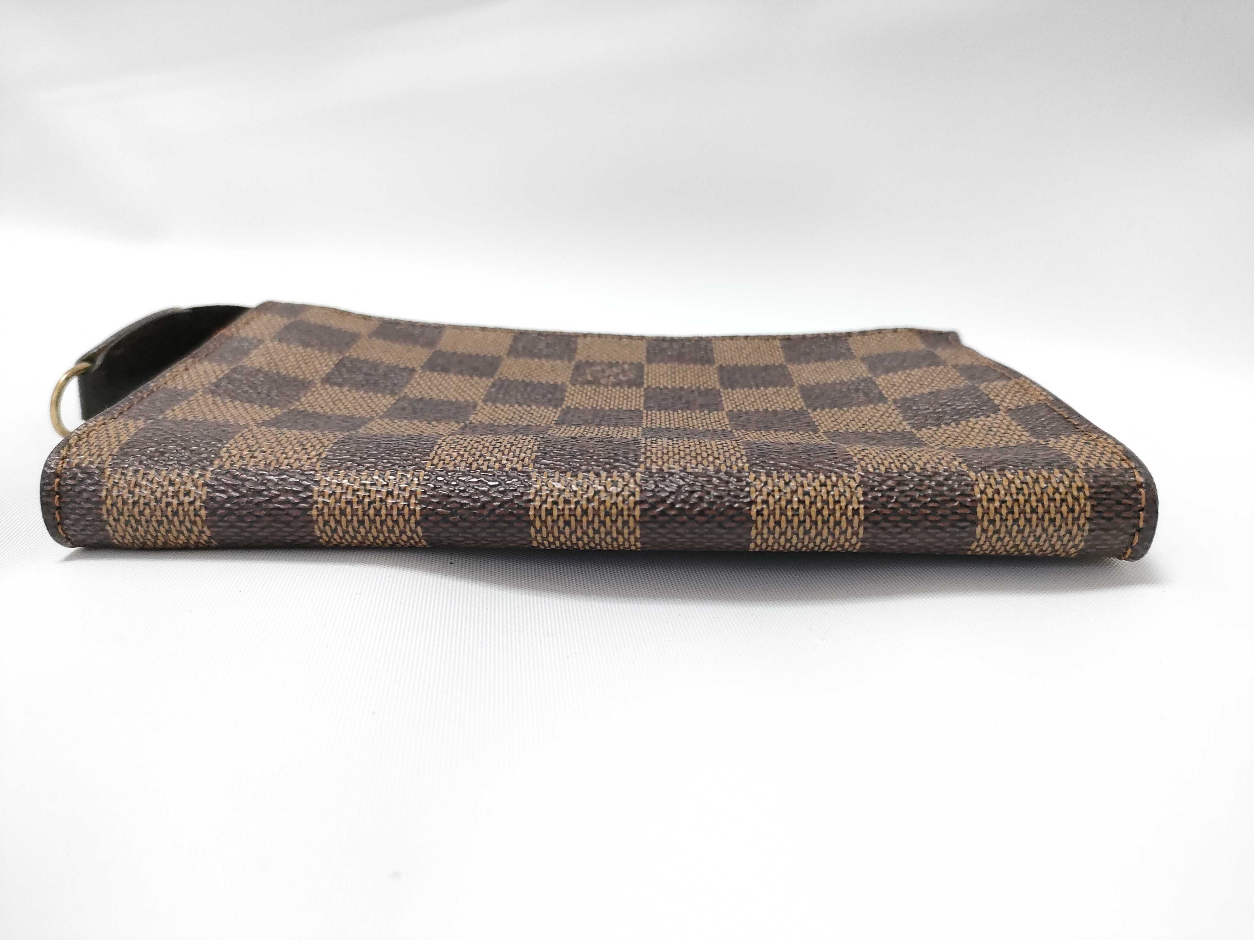 Damier Ebene Maret accessory pouch — view 3