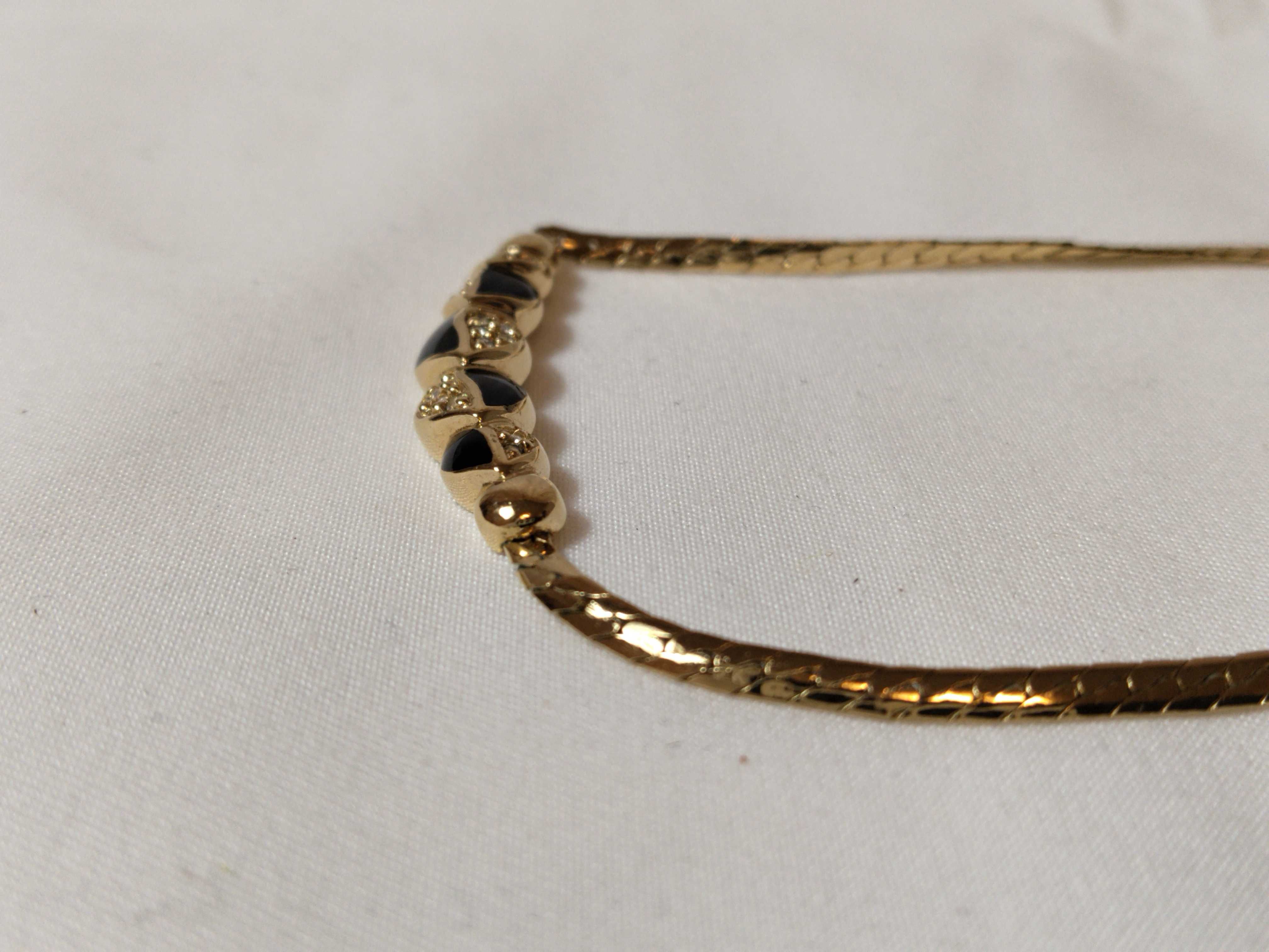 Rhinestone Necklace — view 3