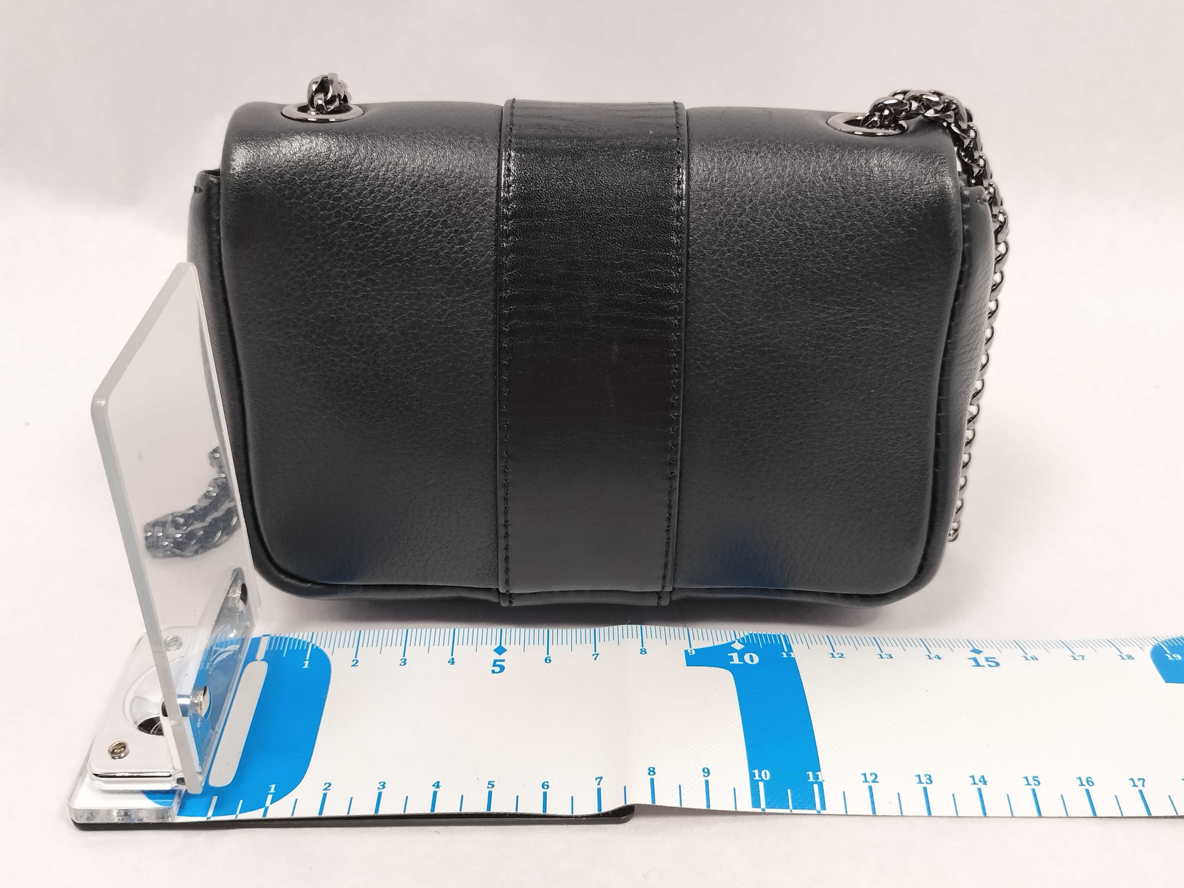 Sweet Charity Shoulder Bag, Studded Leather, Black Shoulder Bag — view 2
