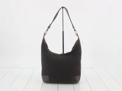 One-shoulder GG canvas (bag)