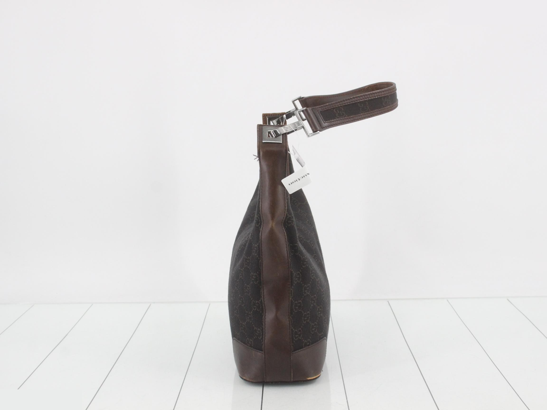 One-shoulder GG canvas (bag) — view 3