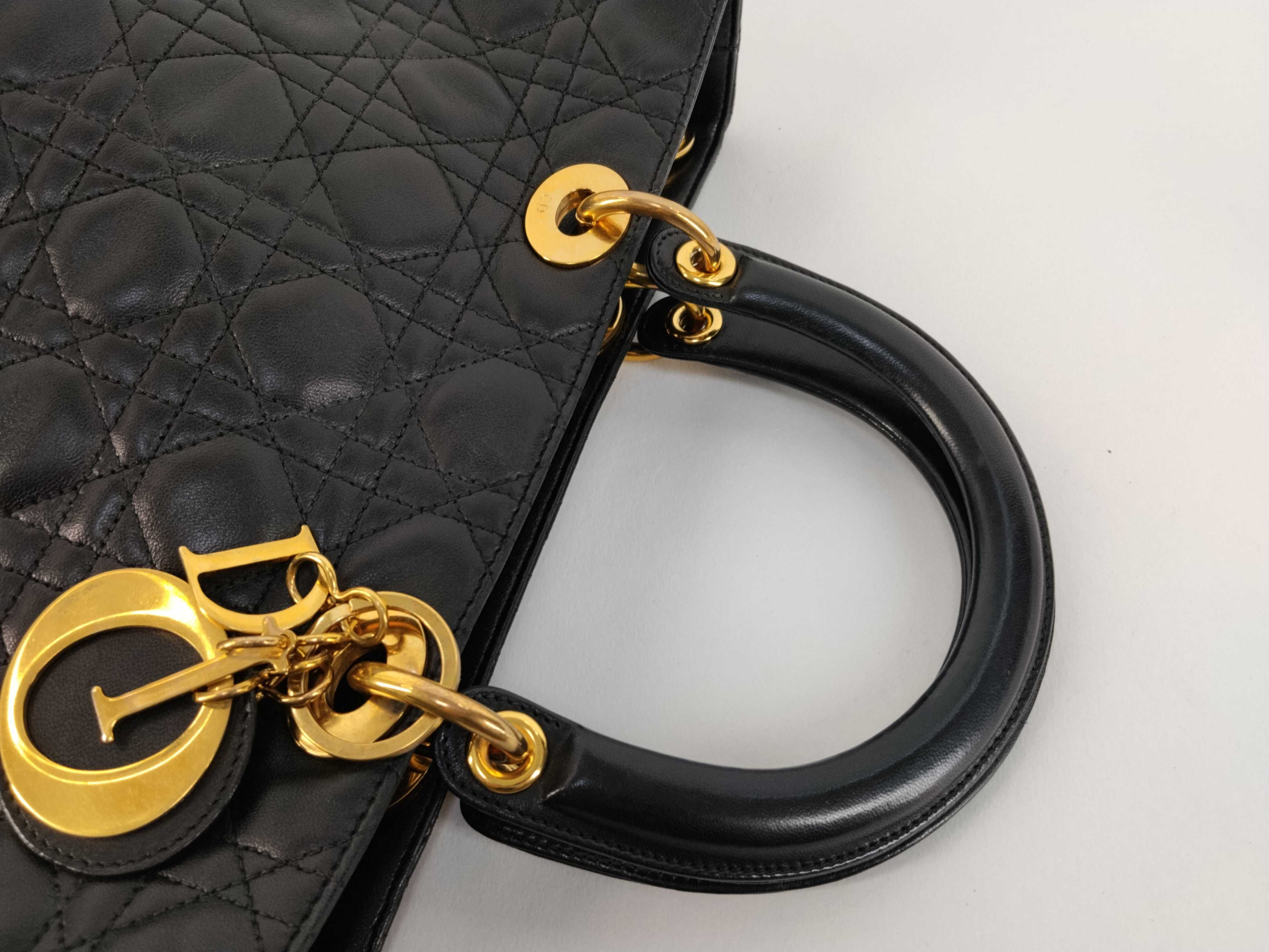 Lady Dior Large Cannage Handbag — view 3