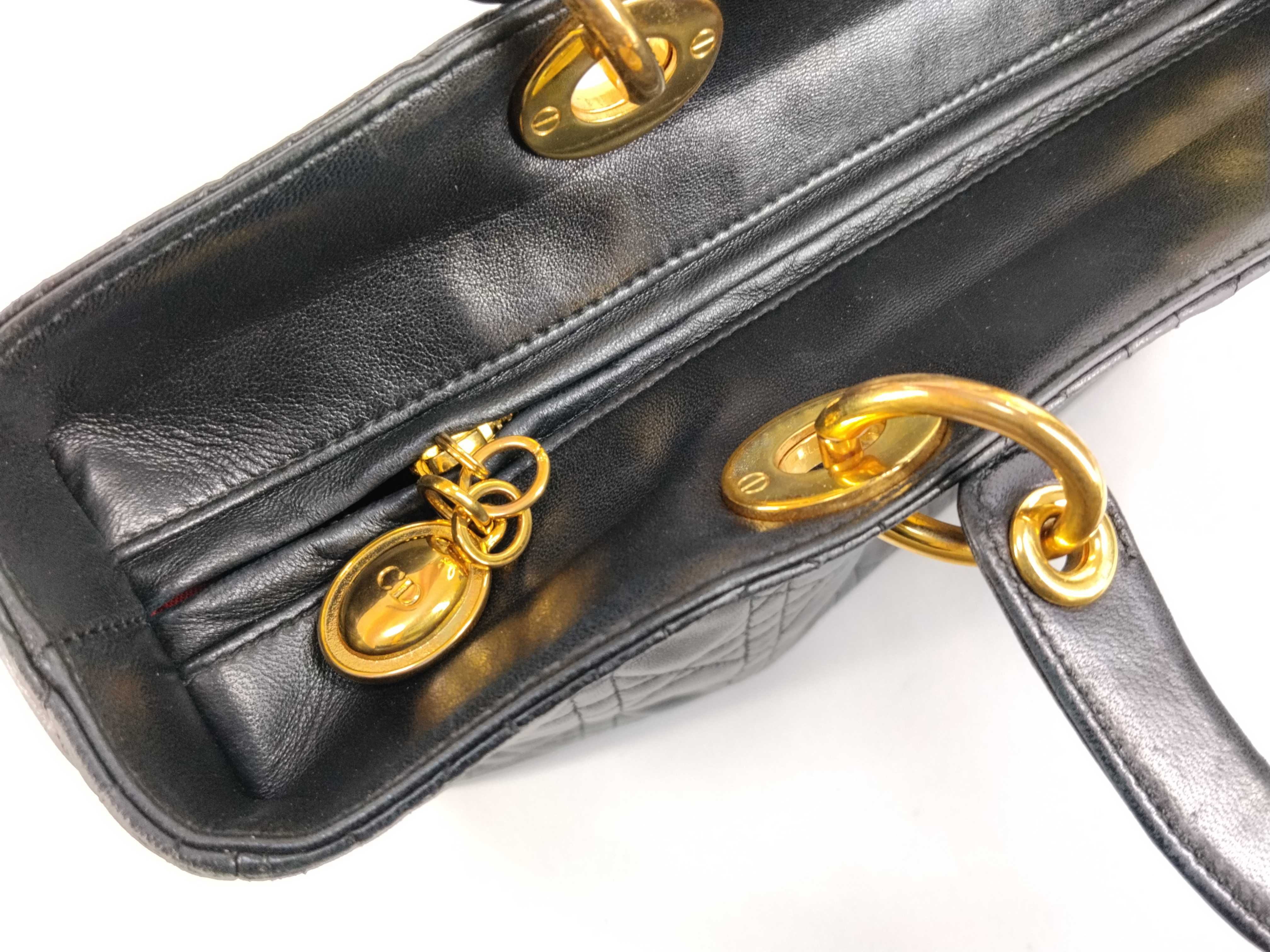 Lady Dior Large Cannage Handbag — view 9