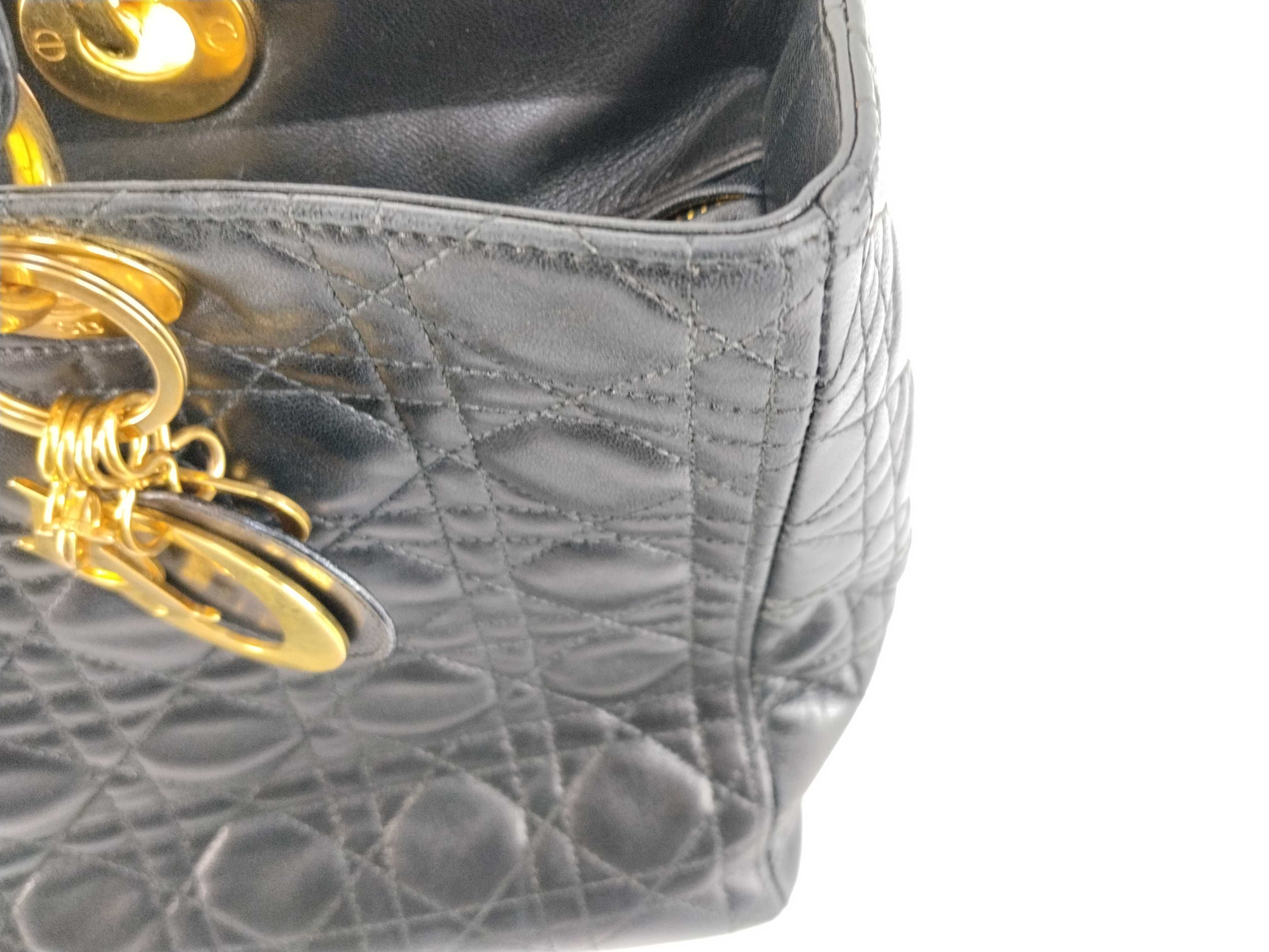 Lady Dior Large Cannage Handbag — view 10