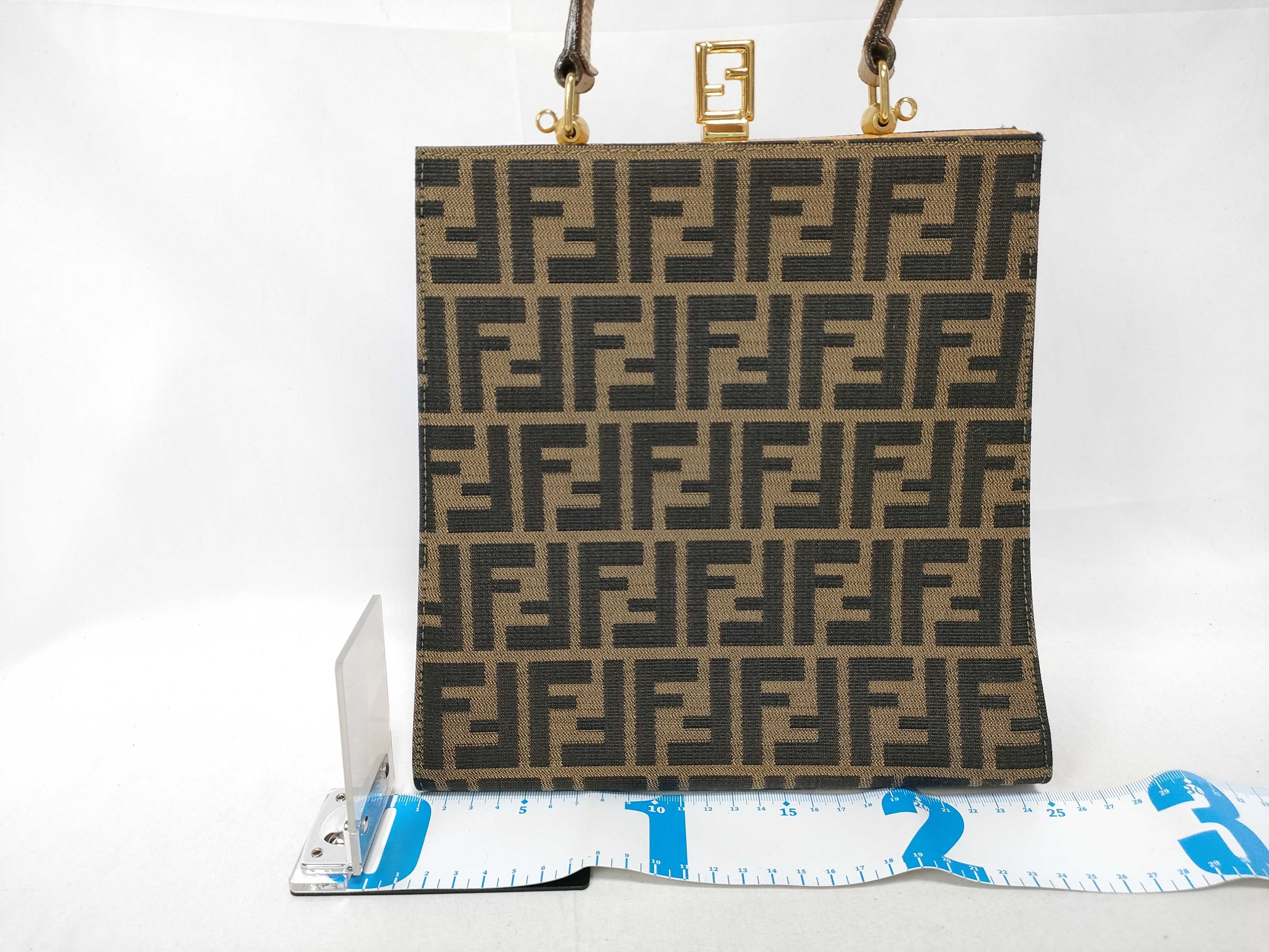 Zucca Top Handle Clasp Handbag — view 2