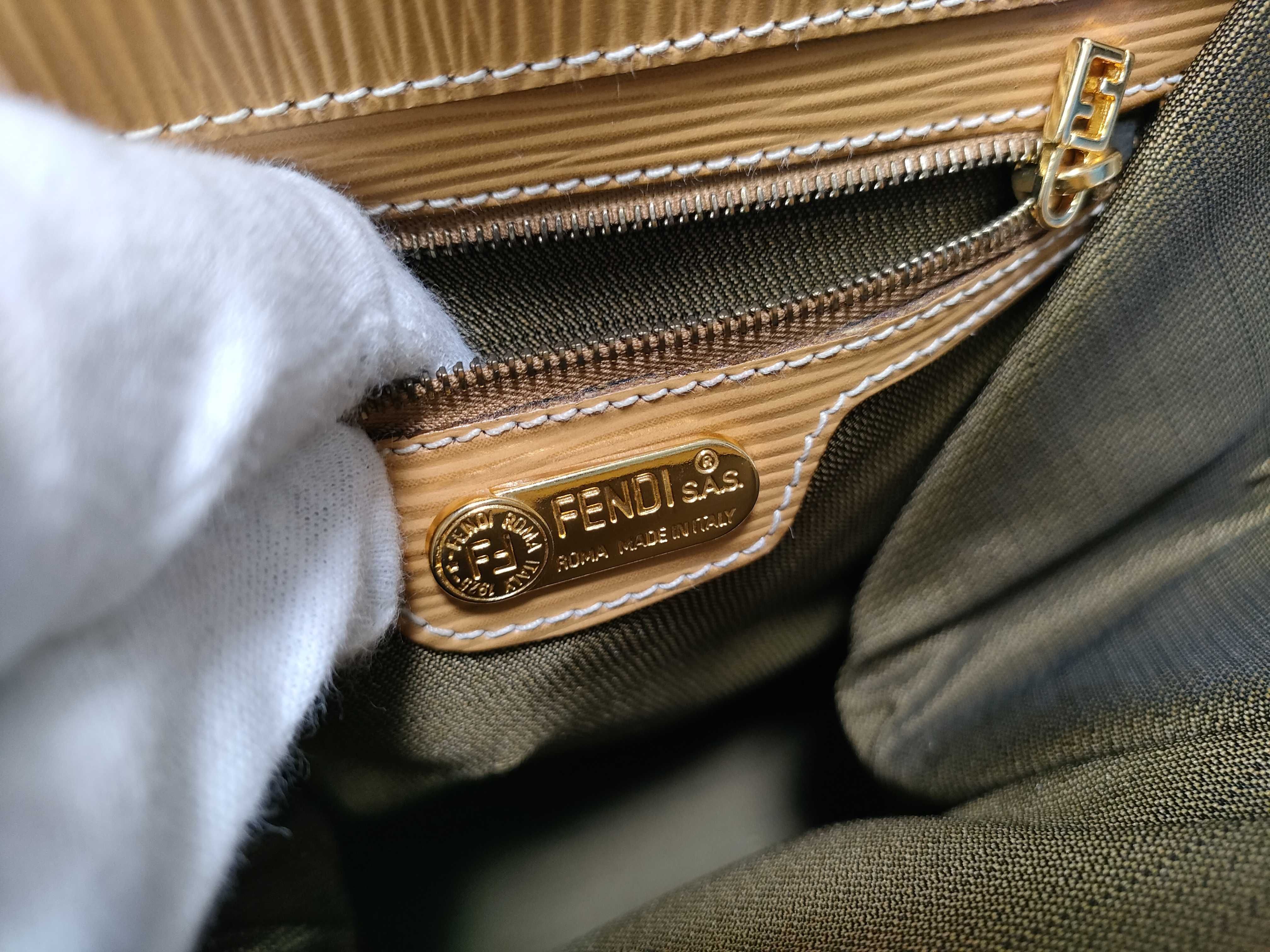 Zucca Top Handle Clasp Handbag — view 14
