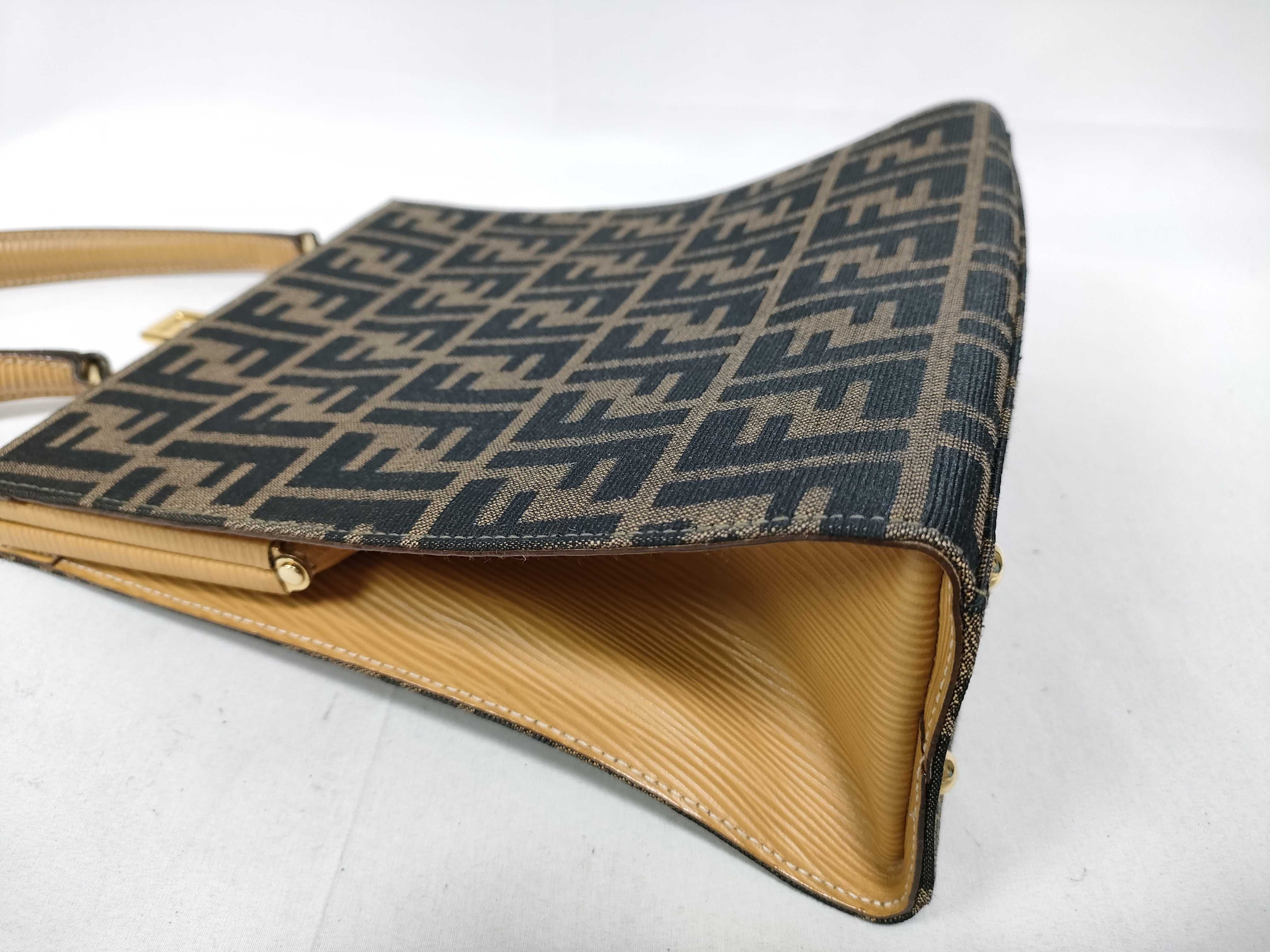 Zucca Top Handle Clasp Handbag — view 6