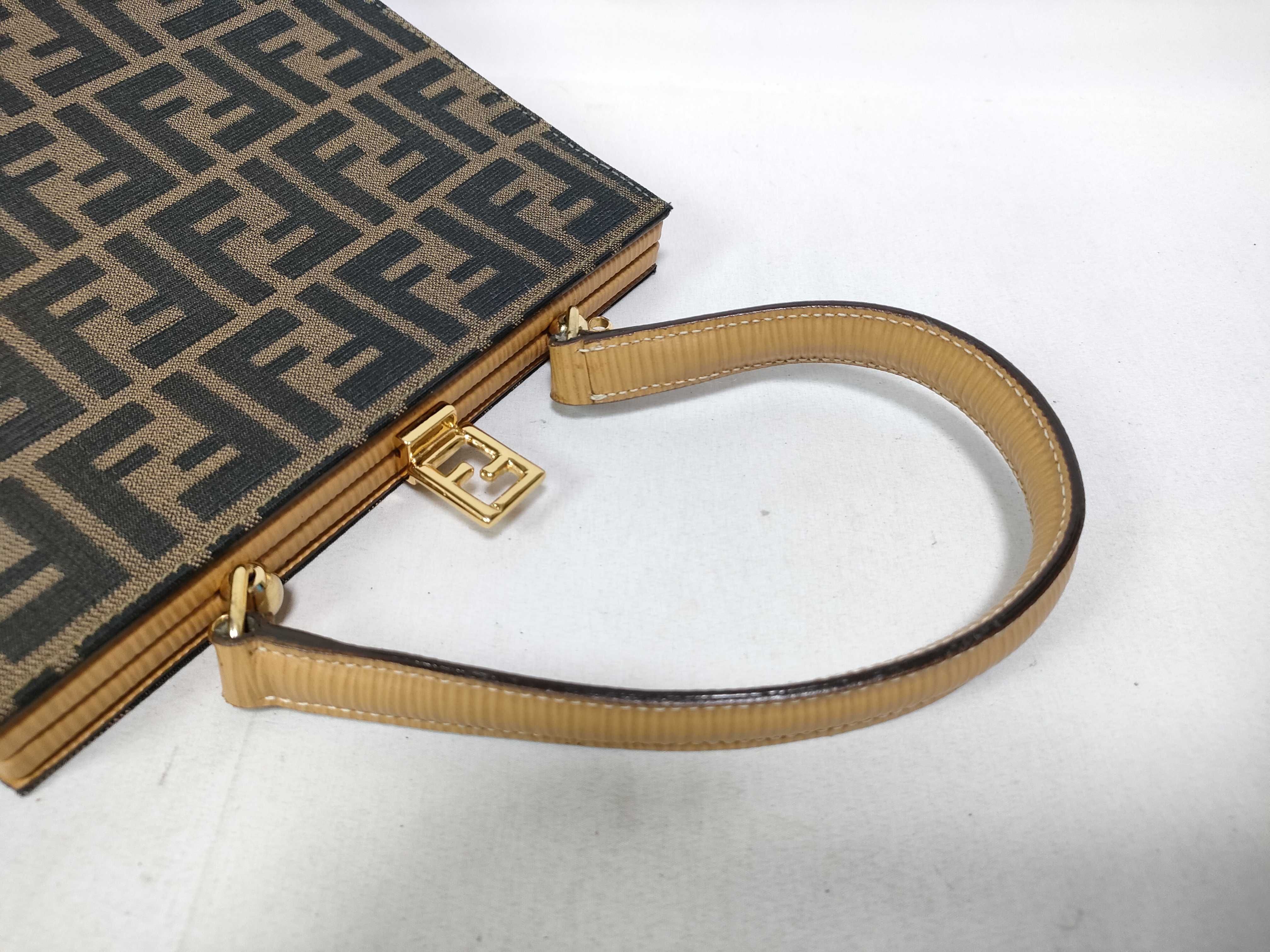 Zucca Top Handle Clasp Handbag — view 10