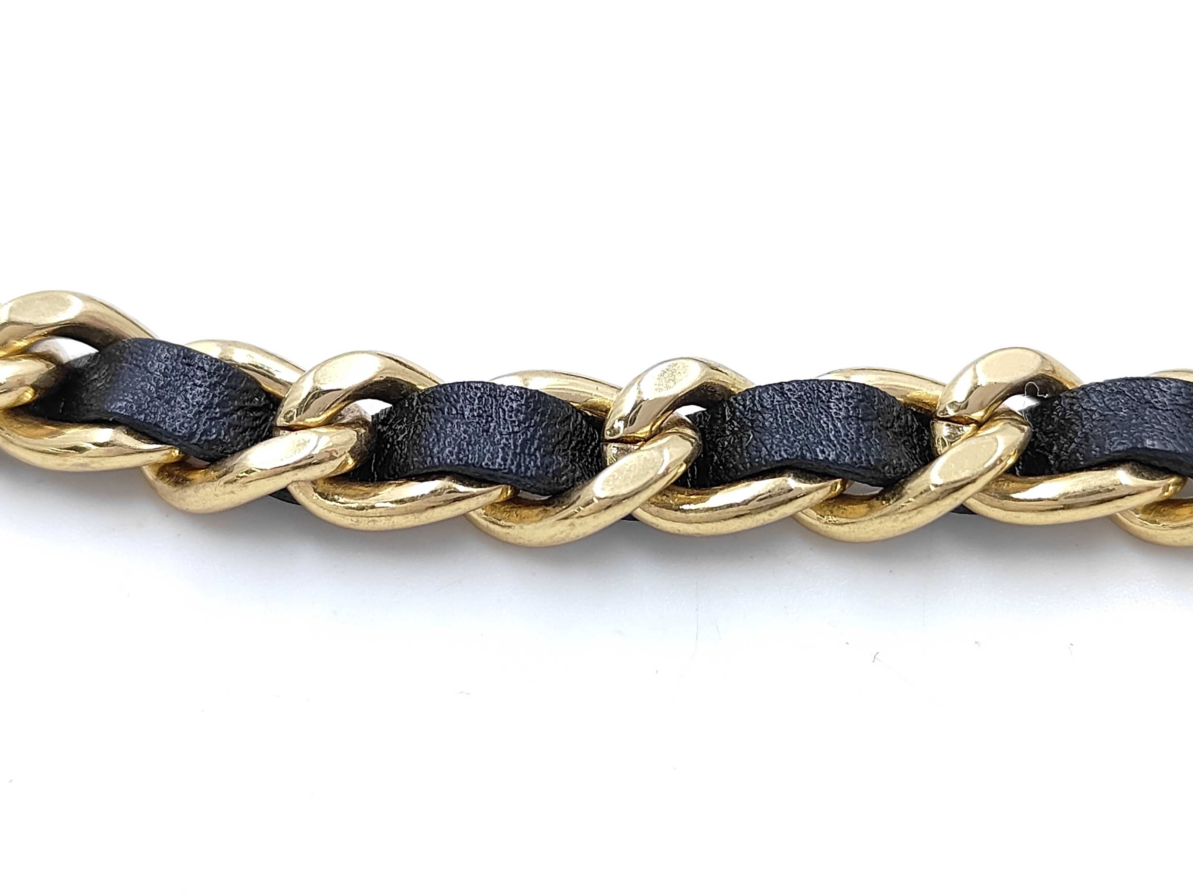Mini Flap Chain Shoulder Bag, Black Lambskin, Rhinestone, Coco Mark, Gold Hardware. — view 4