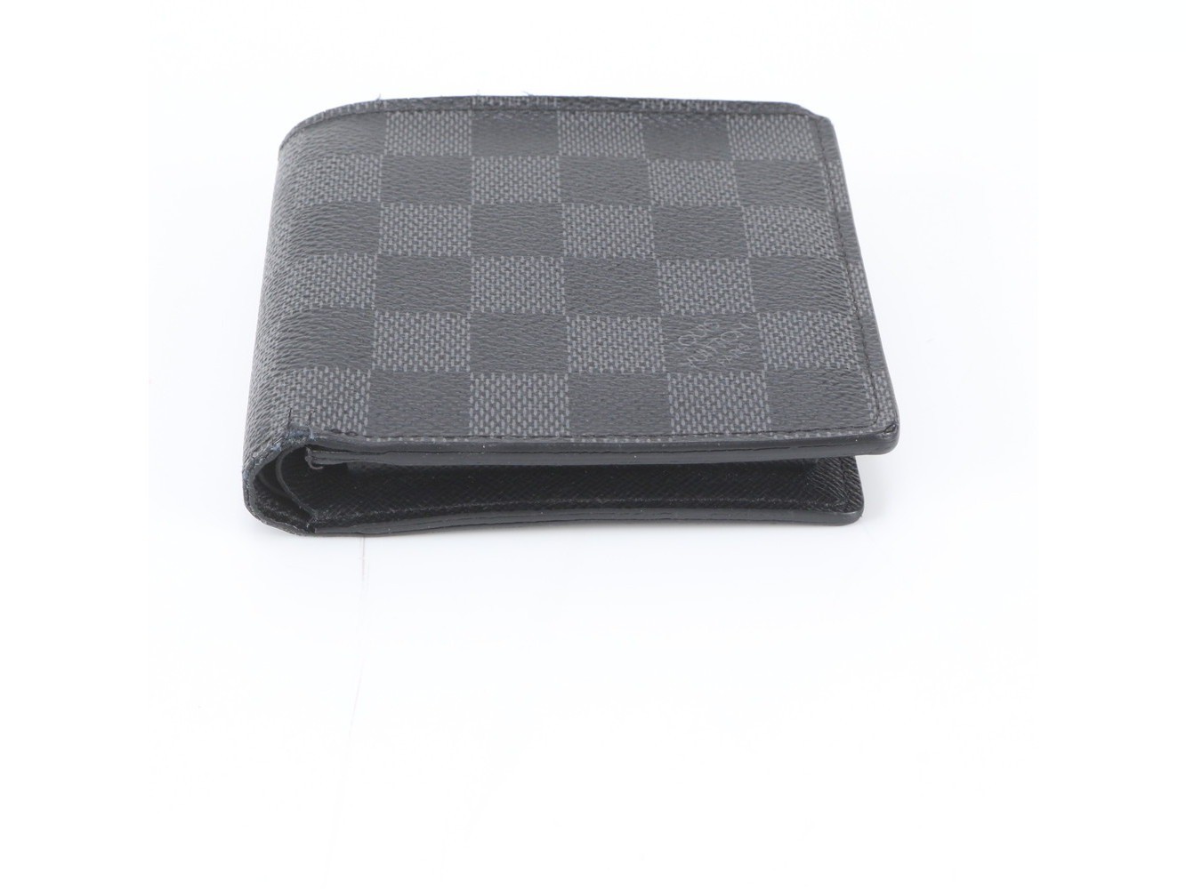 Damier Graphite Portefeuille Marco N62664 Leather Bi-fold Wallet — view 5