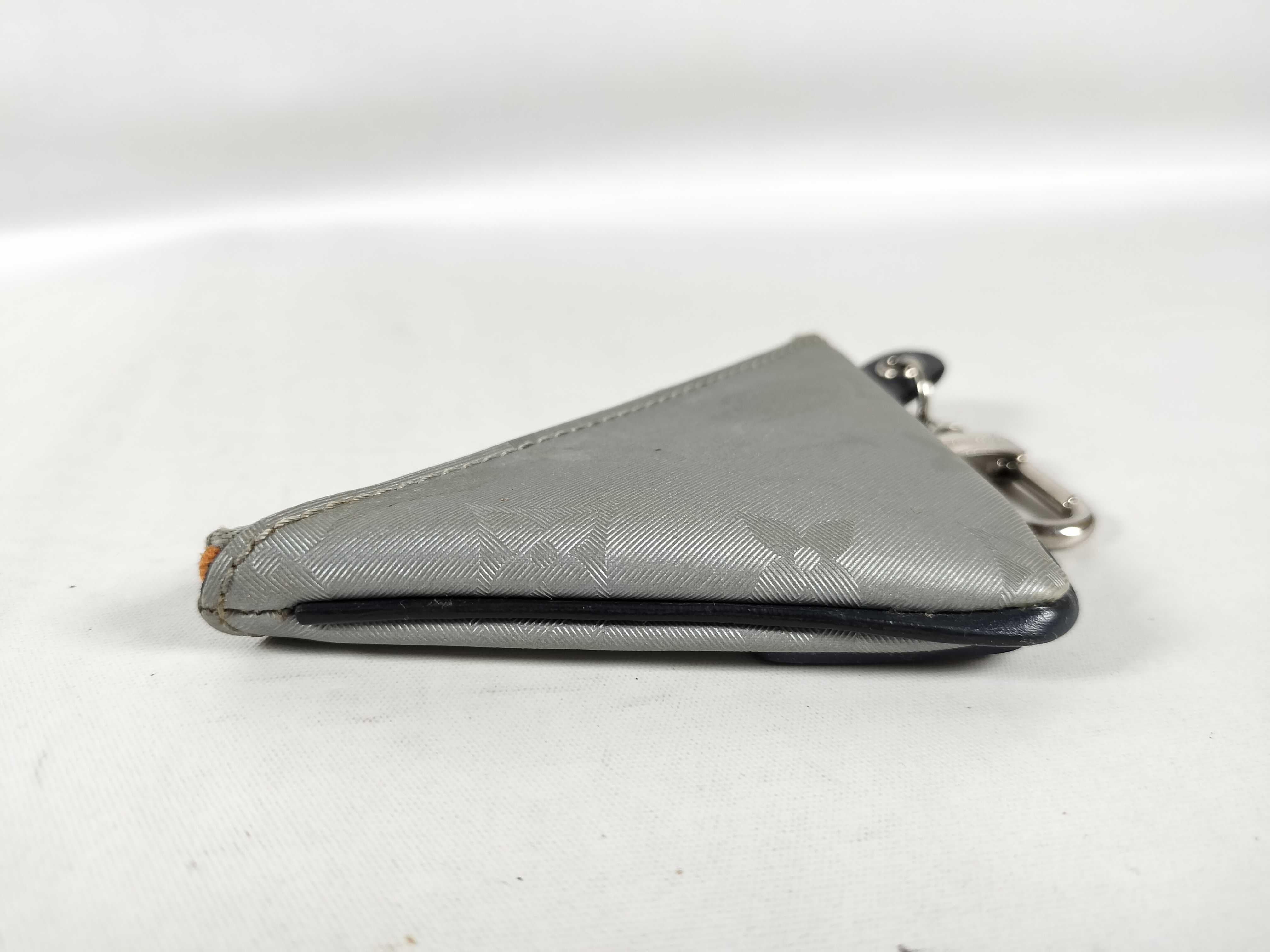 Monogram Satellite Portocre Pouch Silver Satin Campus Key Case/Key Chain (IY8054) Wallet — view 3