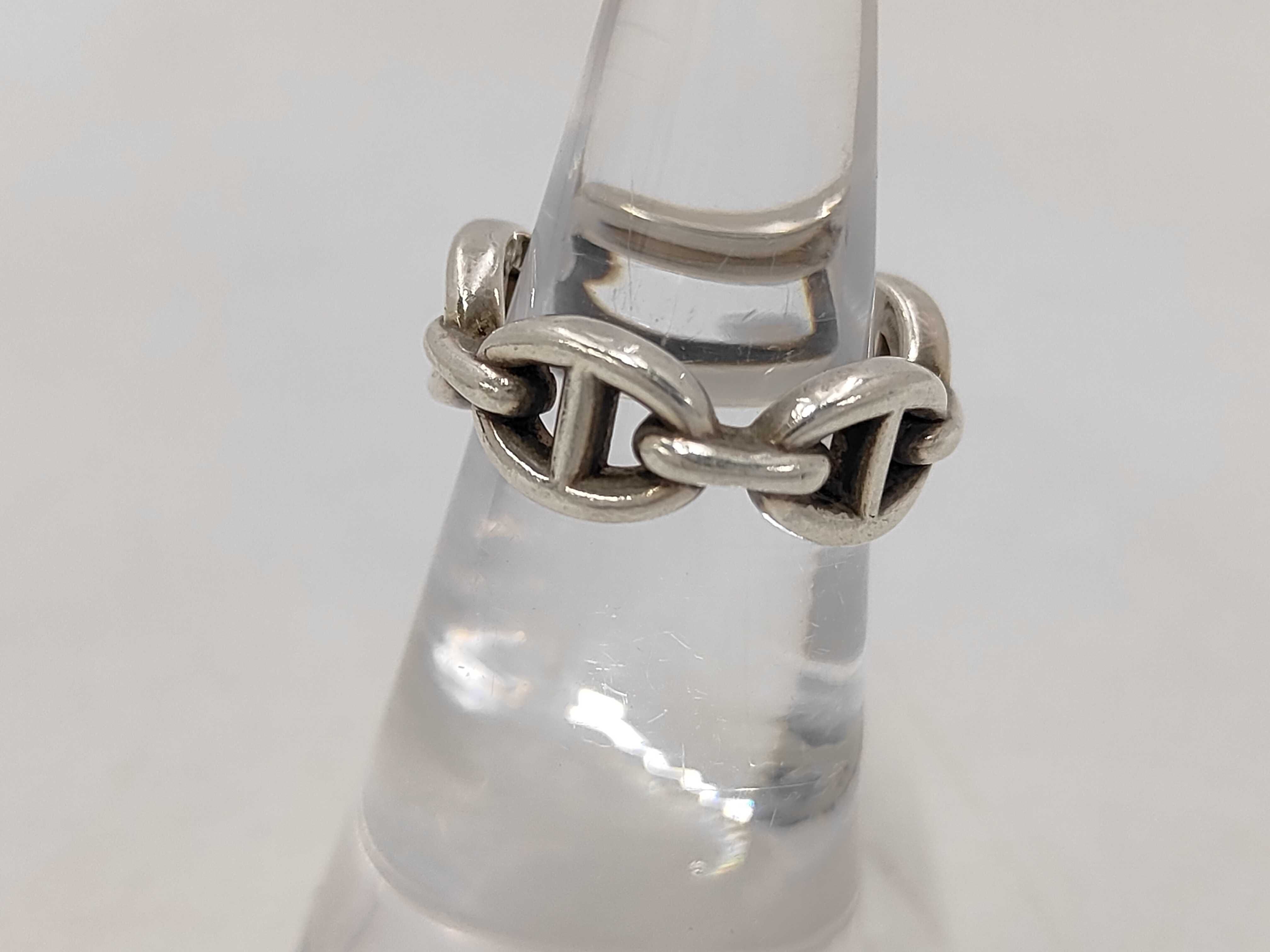 Hermès Enchainée SV925 Ring — view 2