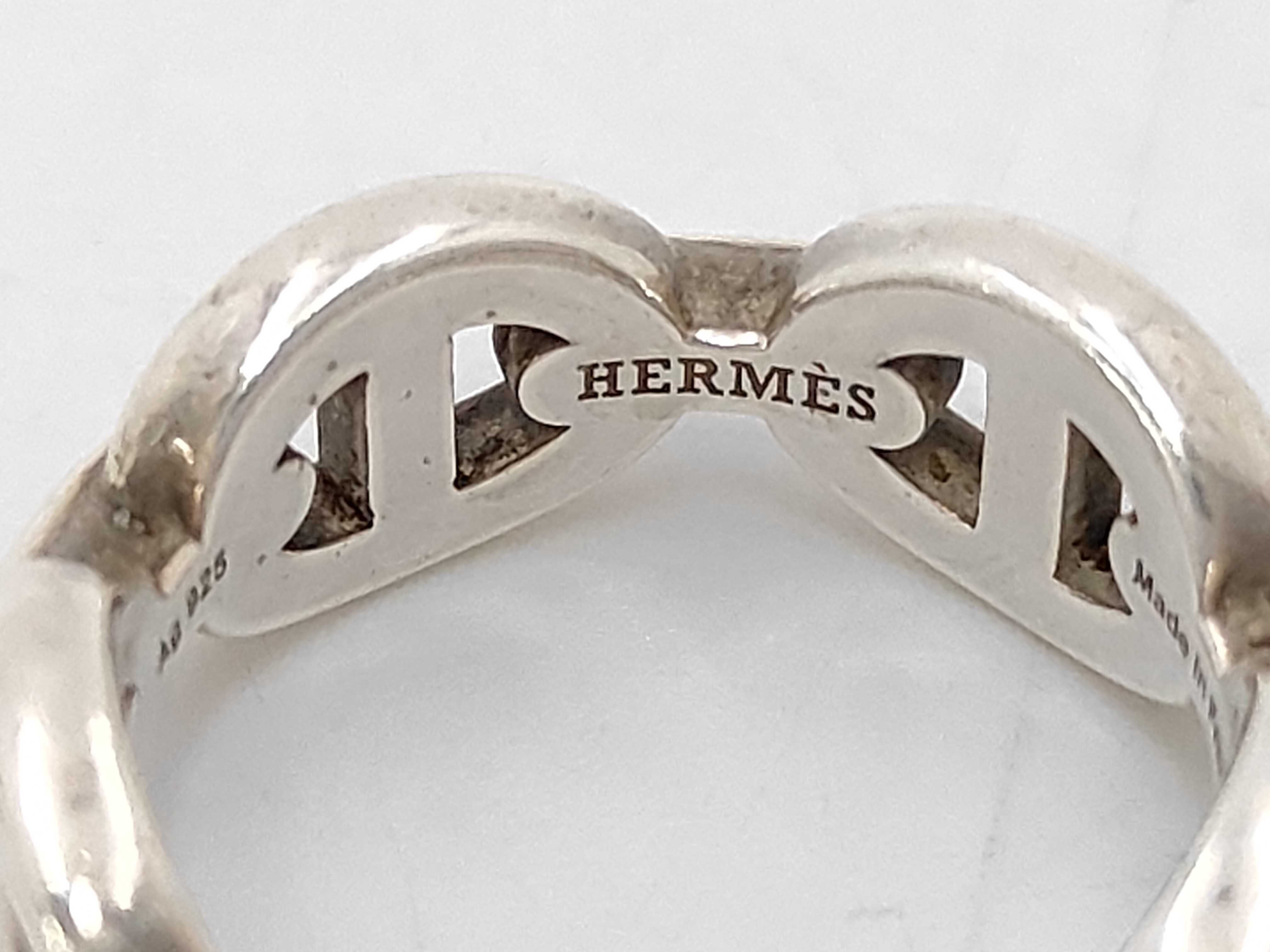 Hermès Enchainée SV925 Ring — view 8