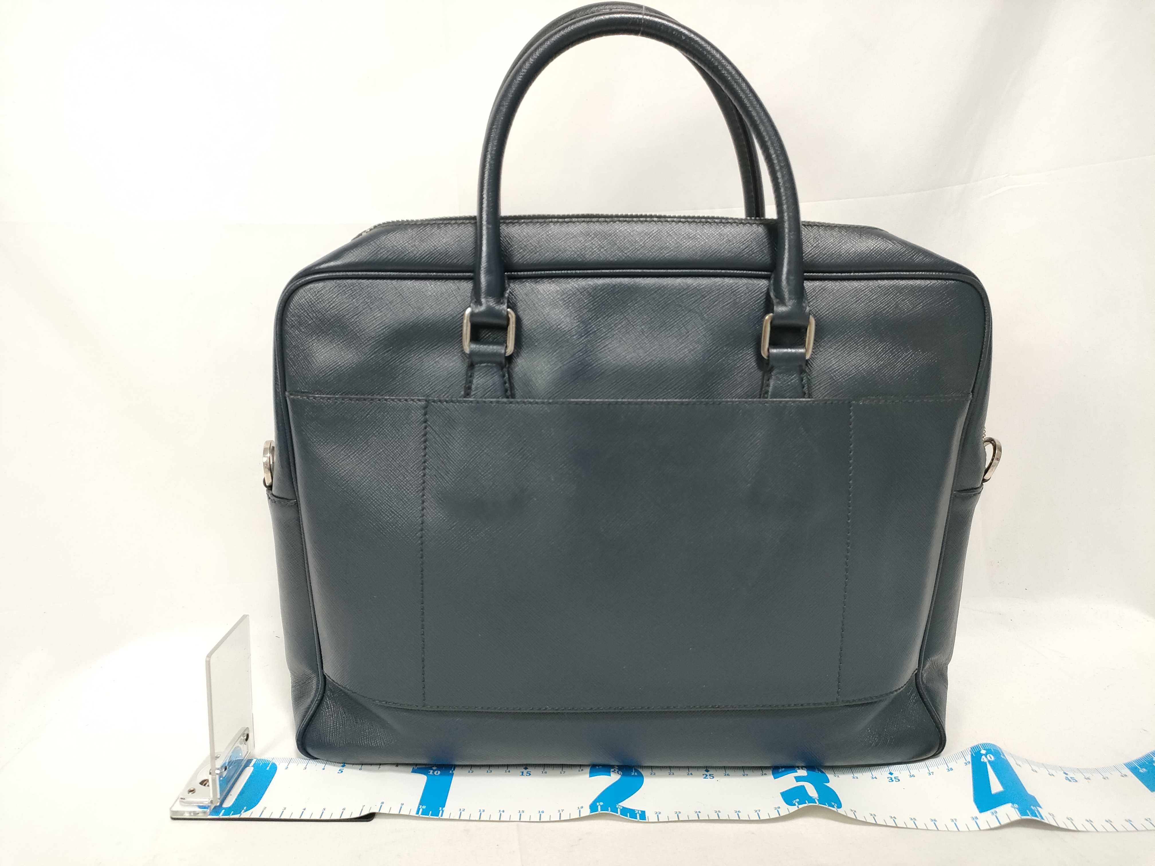 Business Bag Saffiano Briefcase Business Bag — view 2