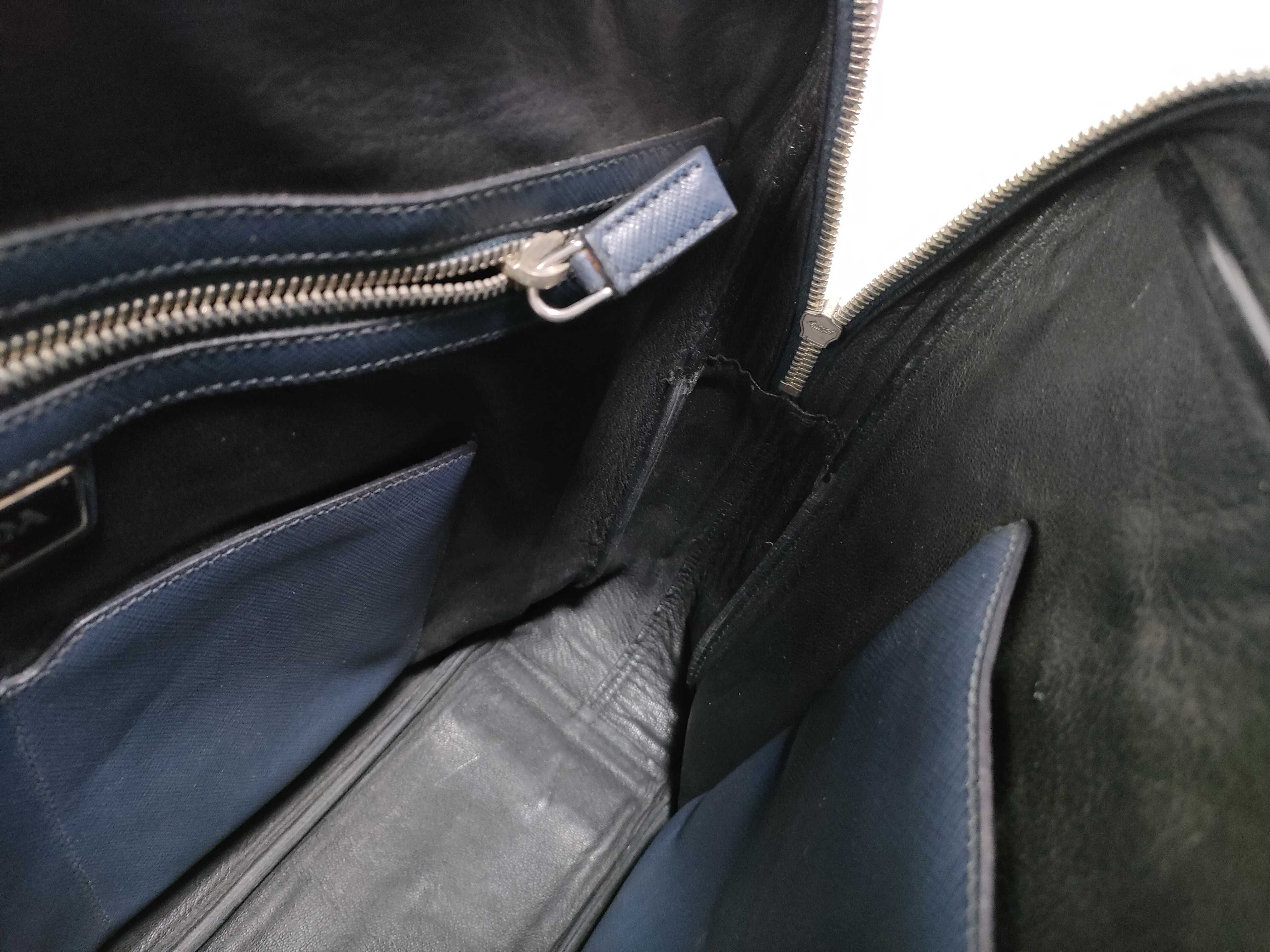 Business Bag Saffiano Briefcase Business Bag — view 13