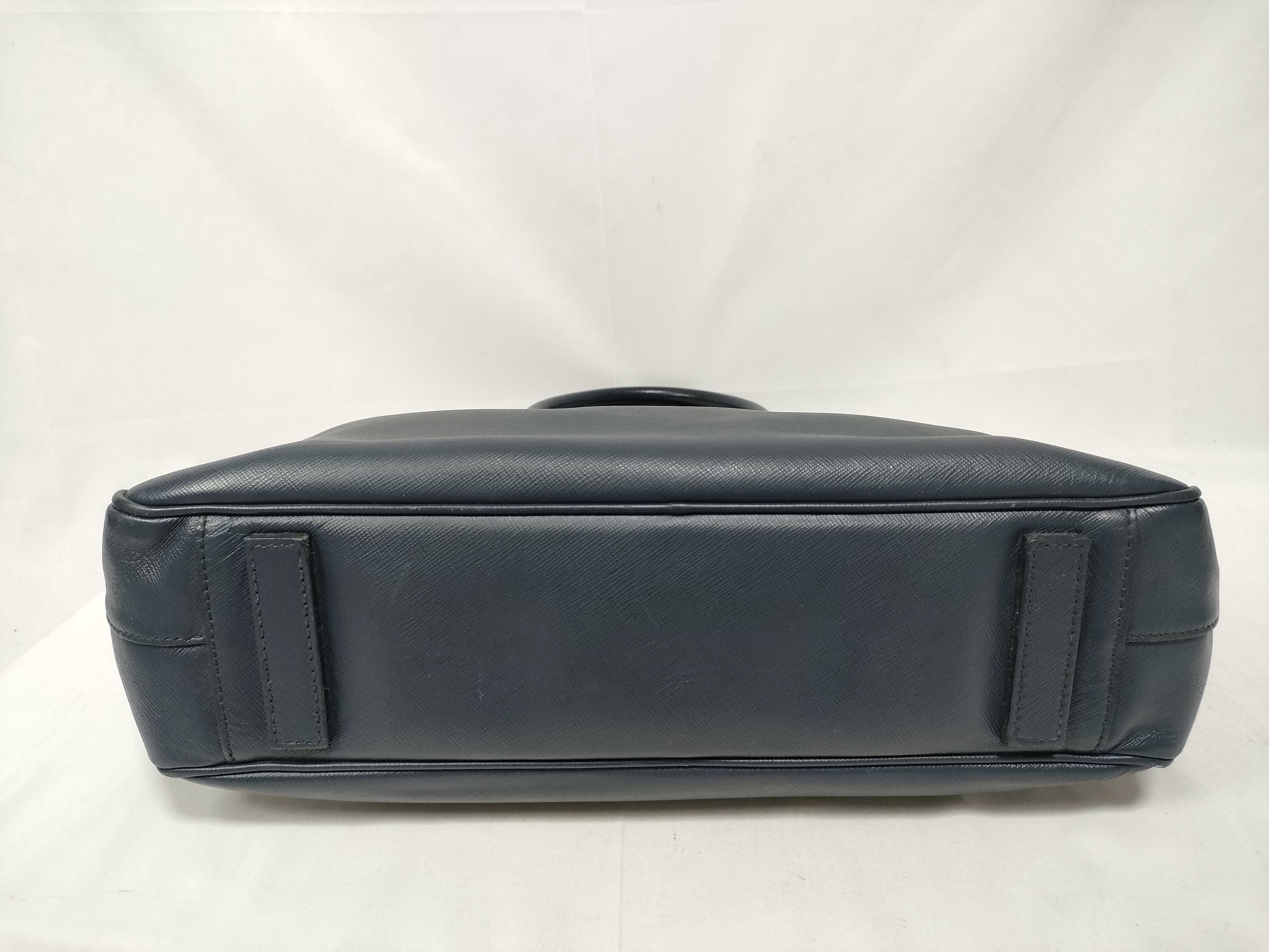 Business Bag Saffiano Briefcase Business Bag — view 3