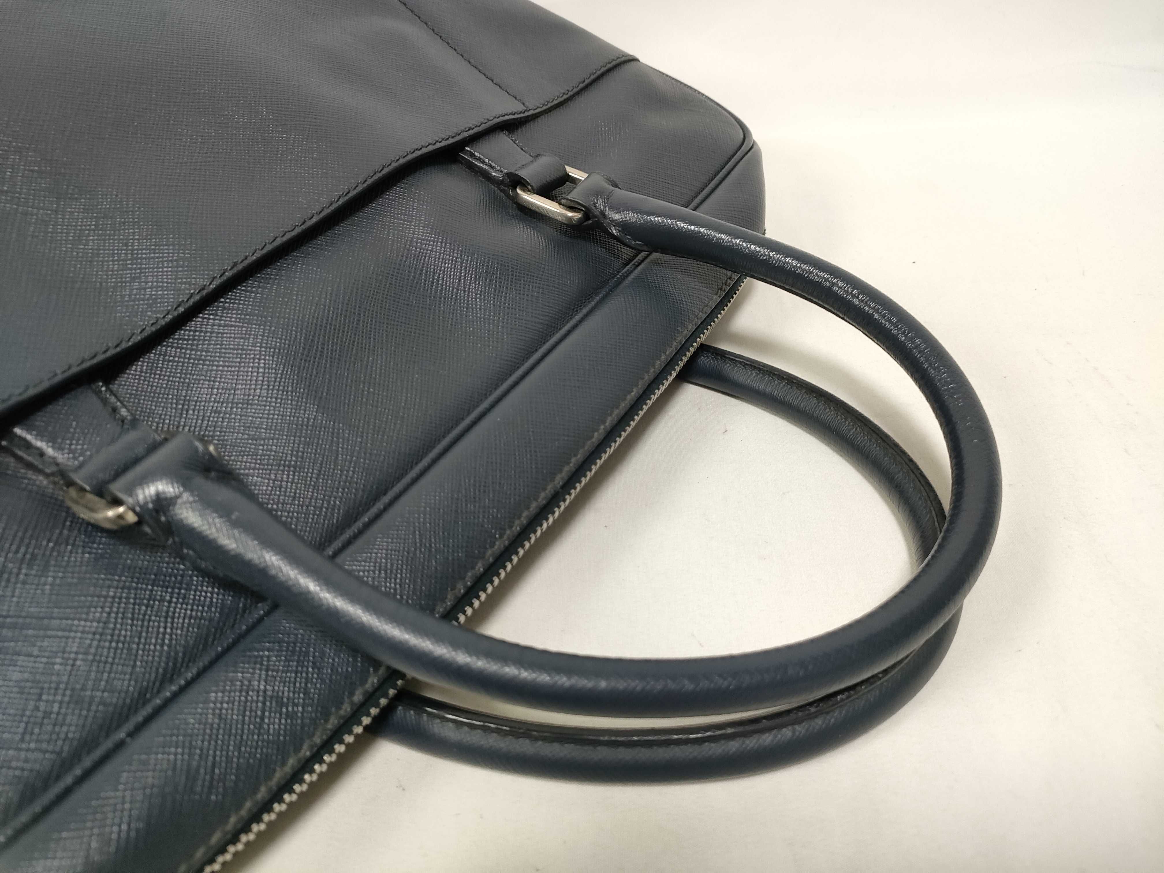 Business Bag Saffiano Briefcase Business Bag — view 9