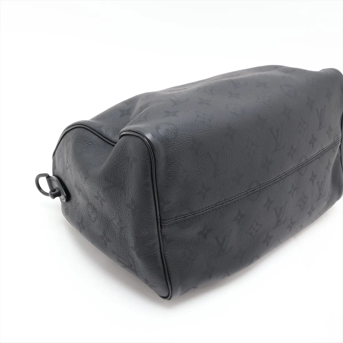 [Individually packaged] Louis Vuitton Monogram Speedy P9 Bandoulière 30 M13904 Black with initials. RFID responsive. — view 4