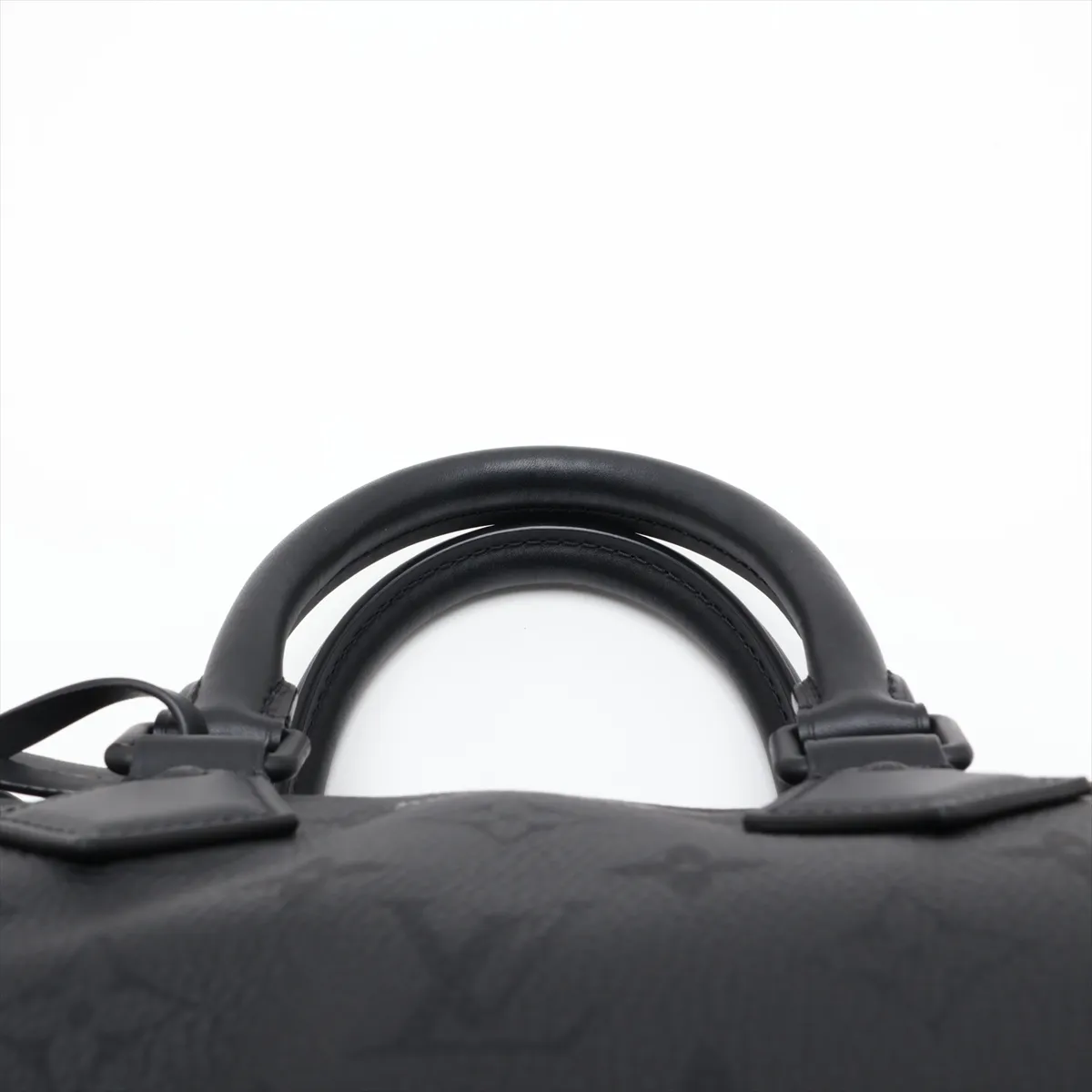 [Individually packaged] Louis Vuitton Monogram Speedy P9 Bandoulière 30 M13904 Black with initials. RFID responsive. — view 6