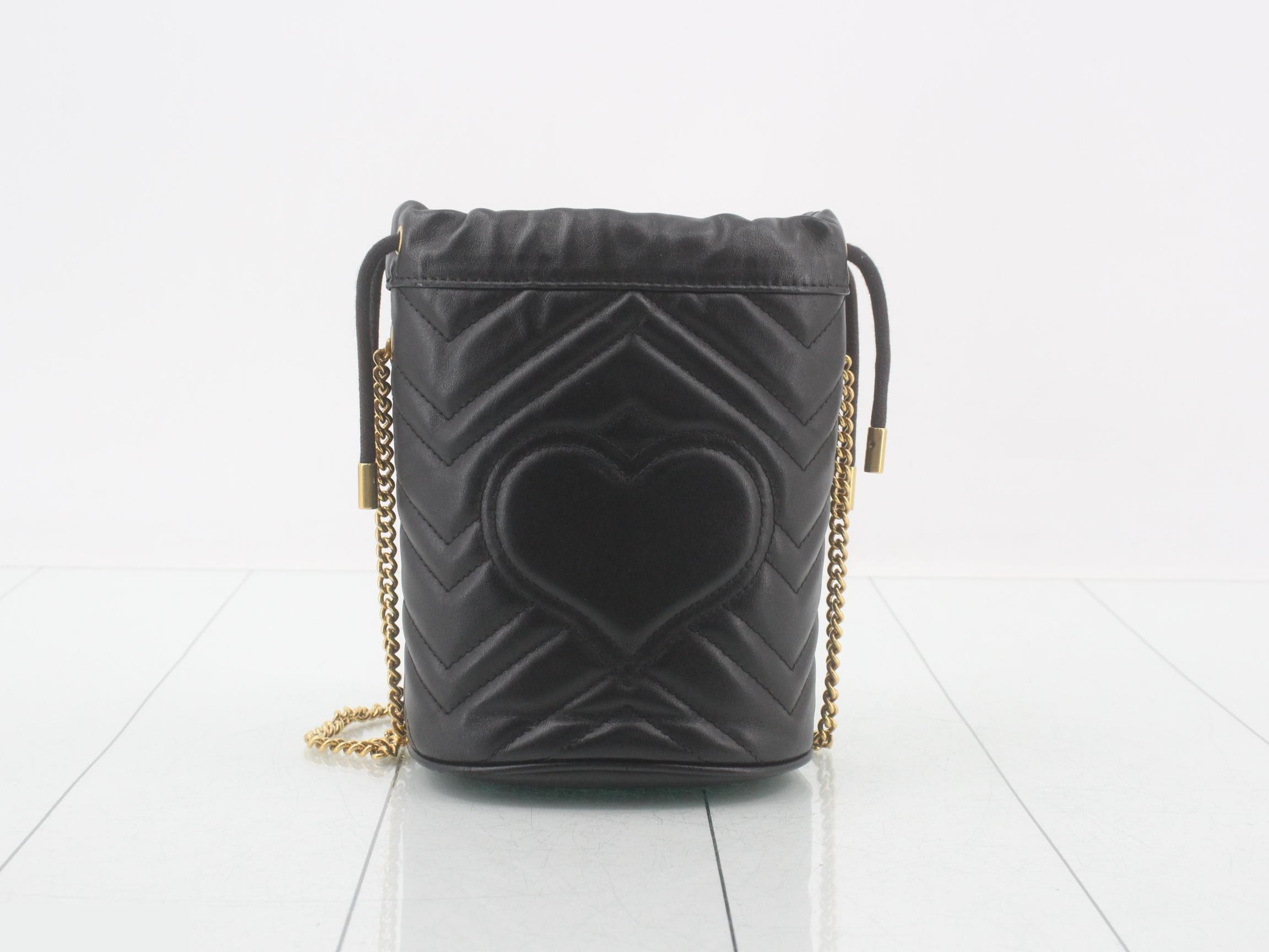 GG Marmont Leather Chain Bag — view 2