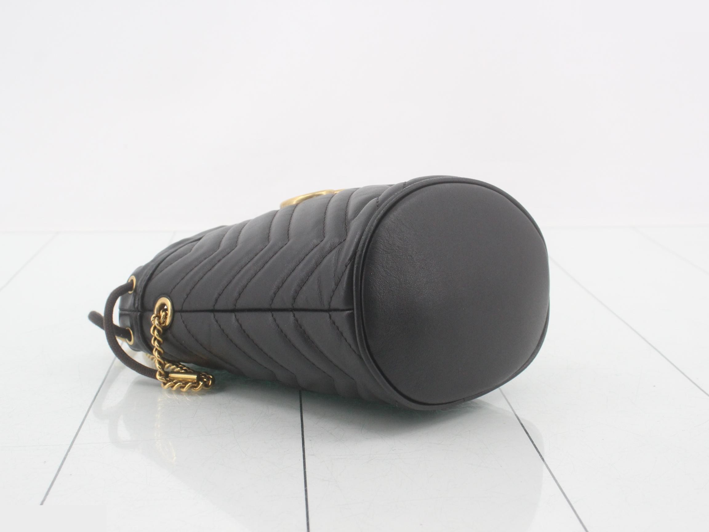 GG Marmont Leather Chain Bag — view 5