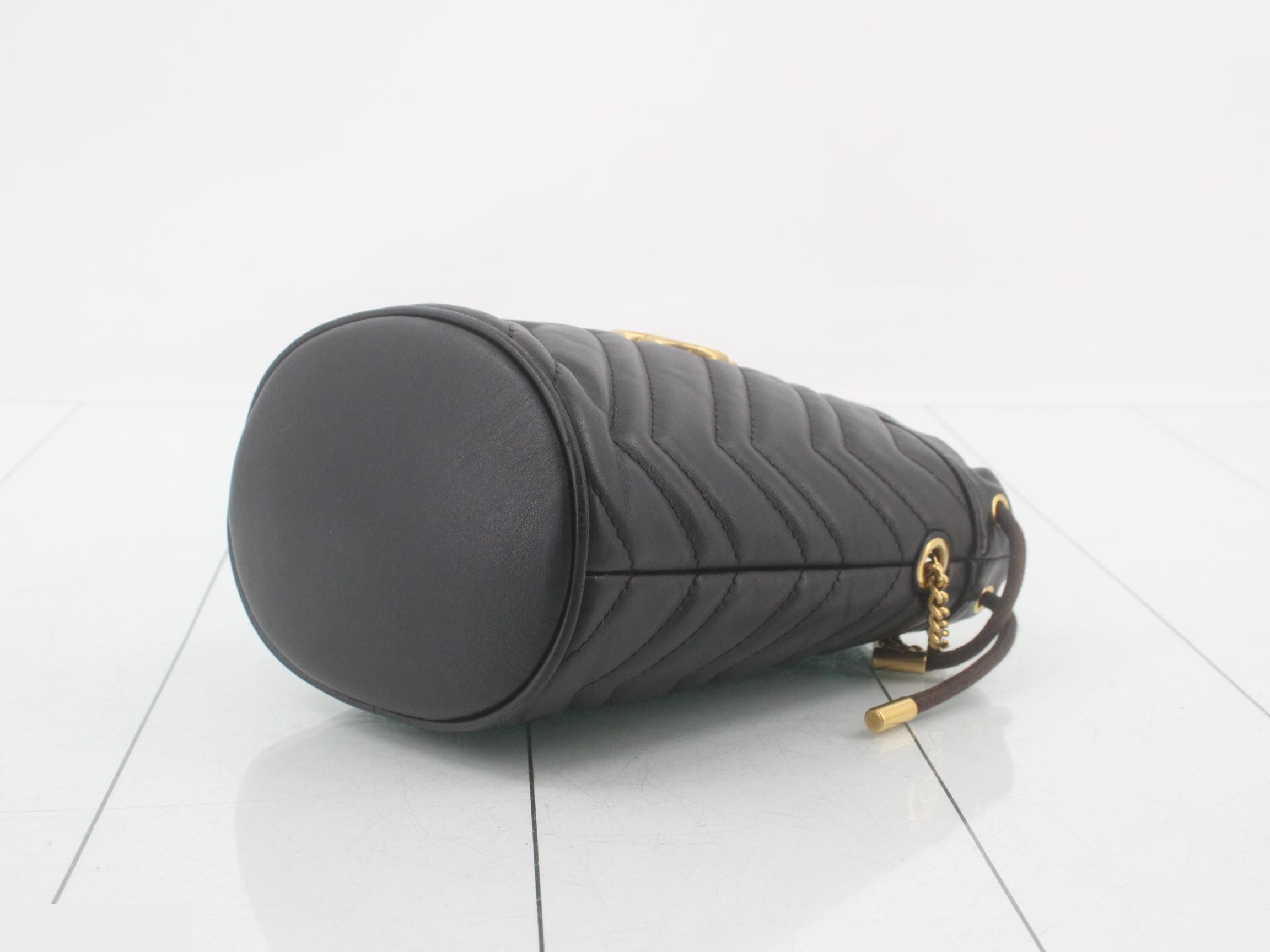 GG Marmont Leather Chain Bag — view 6