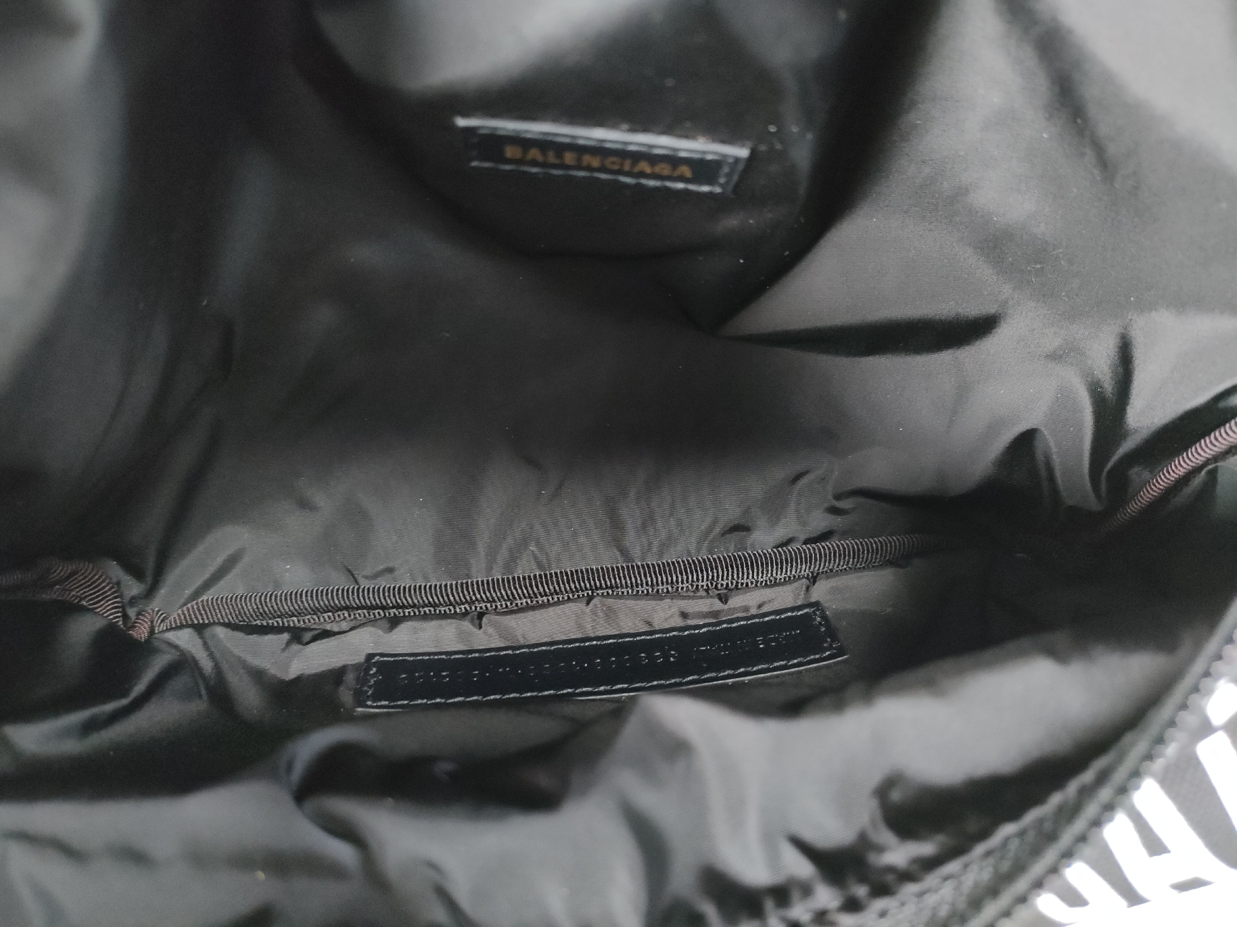 nylon allover pattern body bag — view 11