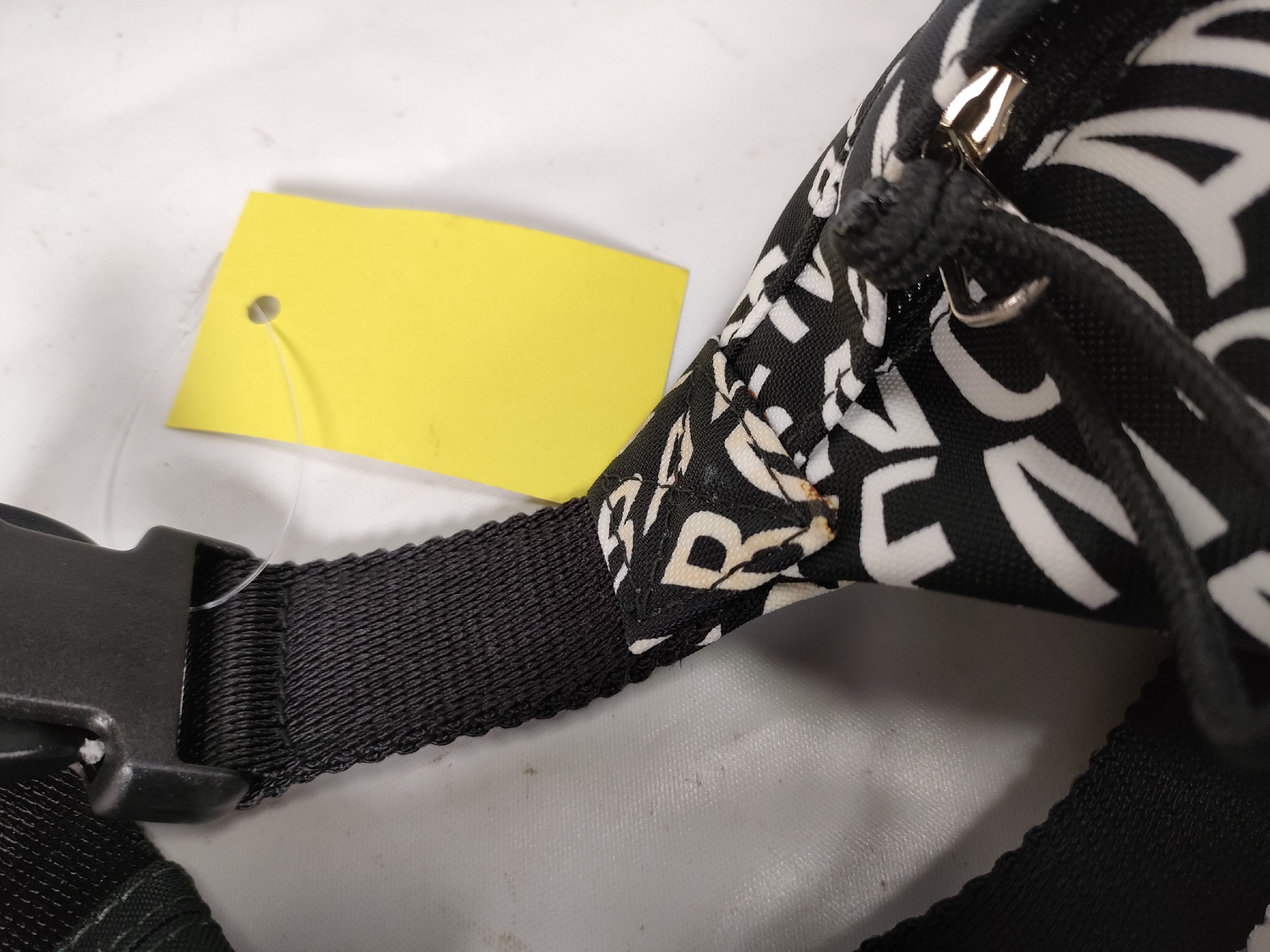 nylon allover pattern body bag — view 5