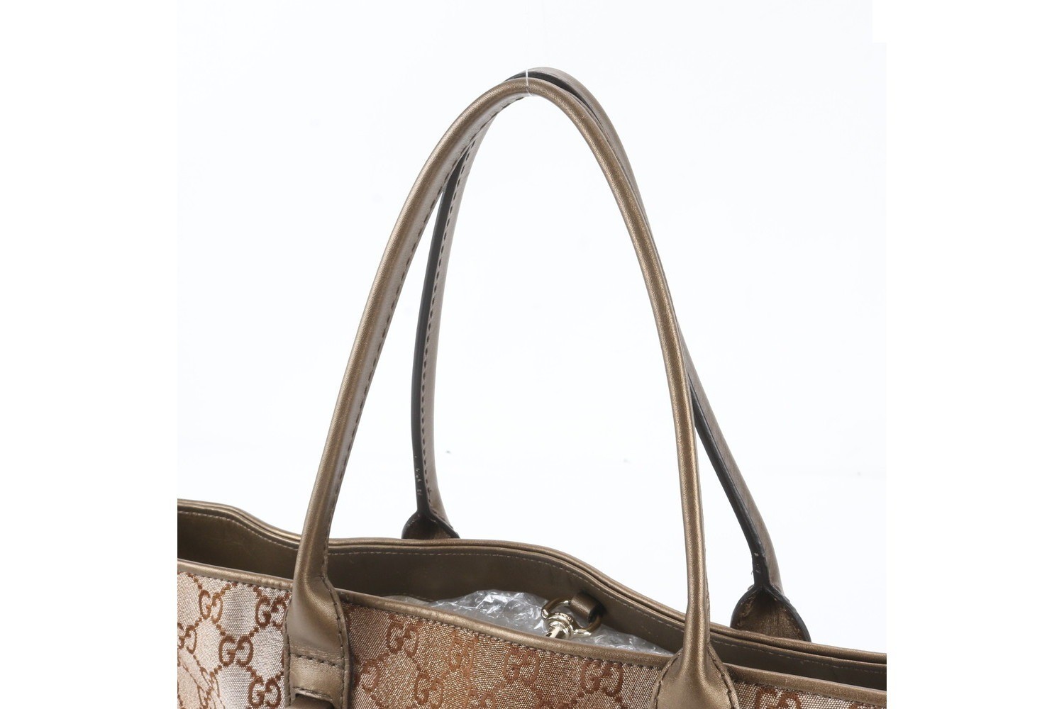 GG Canvas Heartbit 269956 Leather Tote Bag — view 2