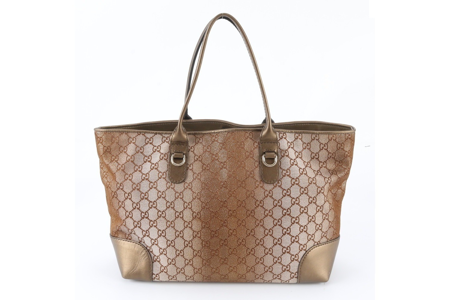 GG Canvas Heartbit 269956 Leather Tote Bag — view 3