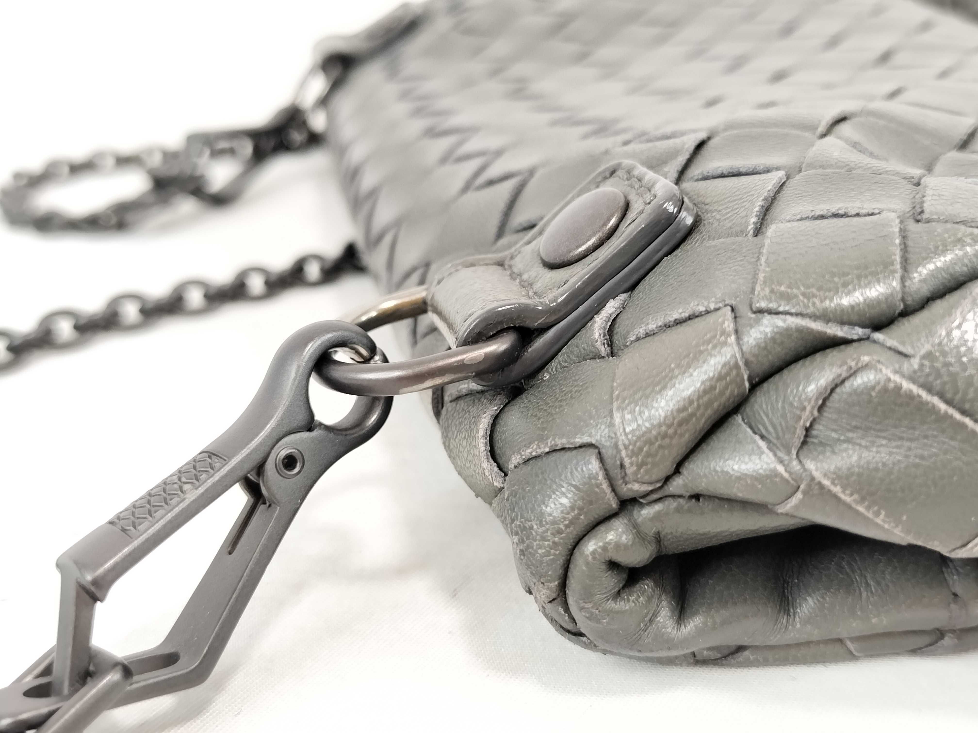 Intrecciato Bottega Intrecciato Chain Shoulder Bag — view 5