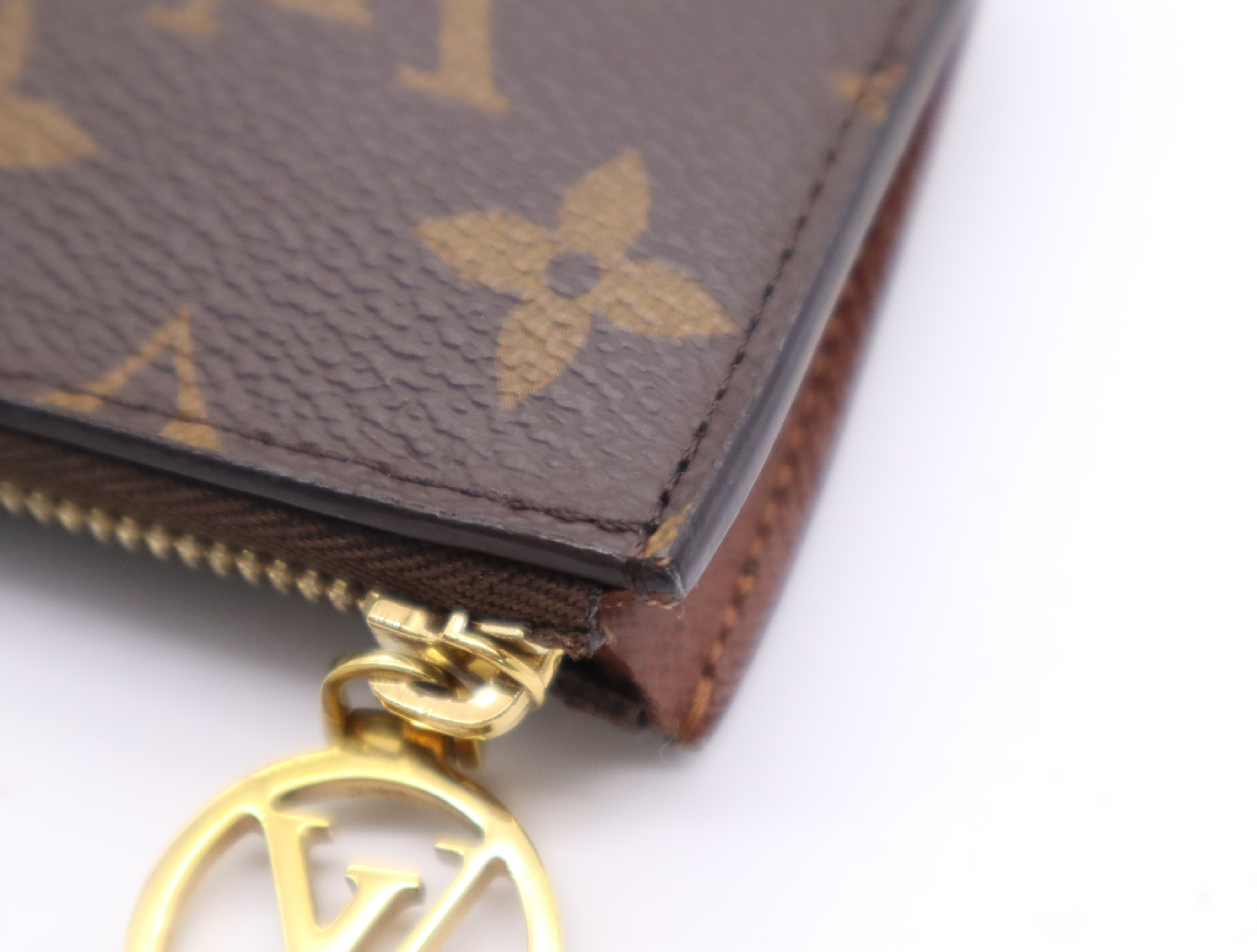 M81880 Monogram Card Case Portecartes Romy Armagnac Card Case — view 9