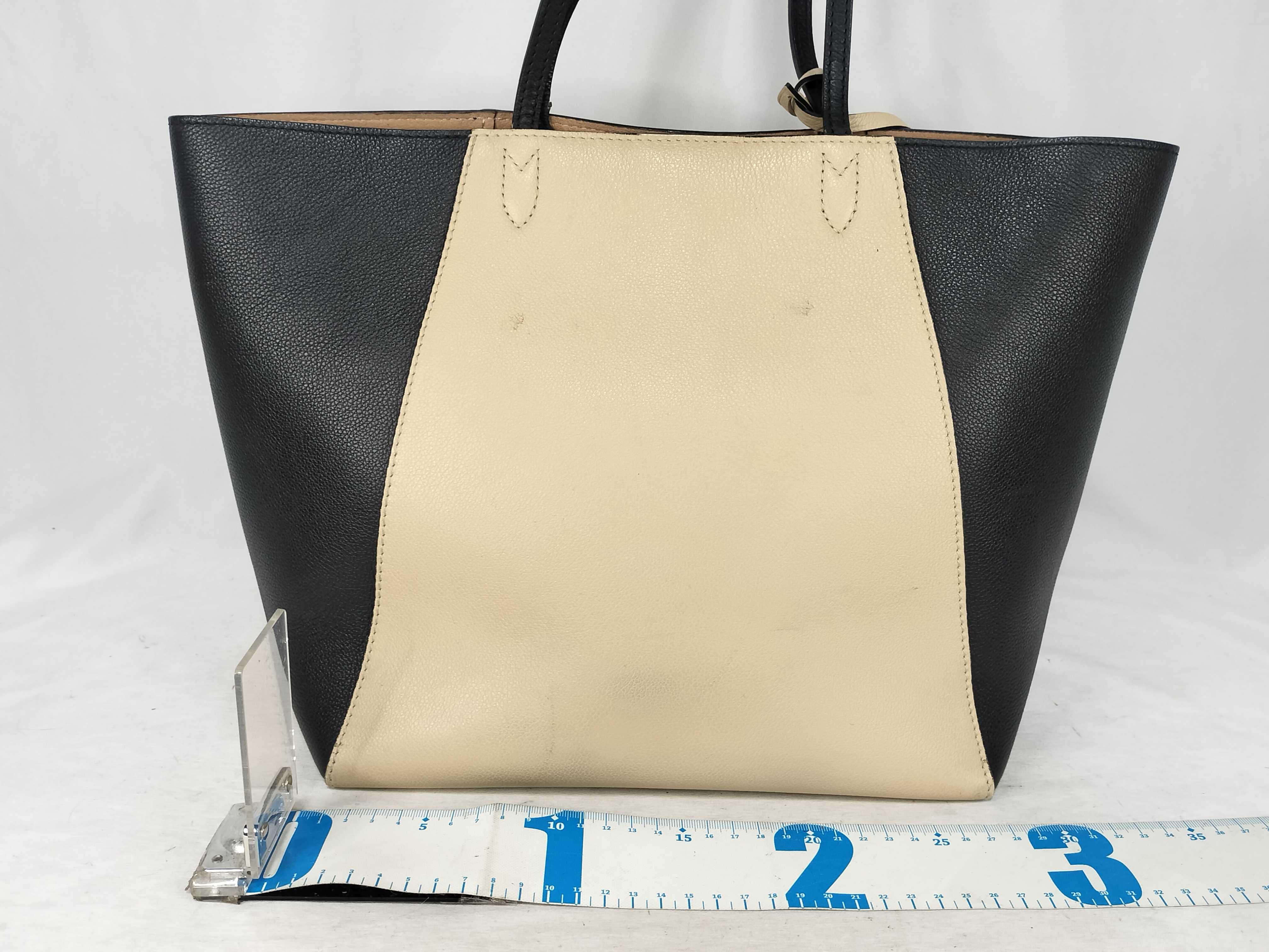 LV Logo Lockme Cabas M42289 FL3106 Beige x Black Tote Bag — view 2