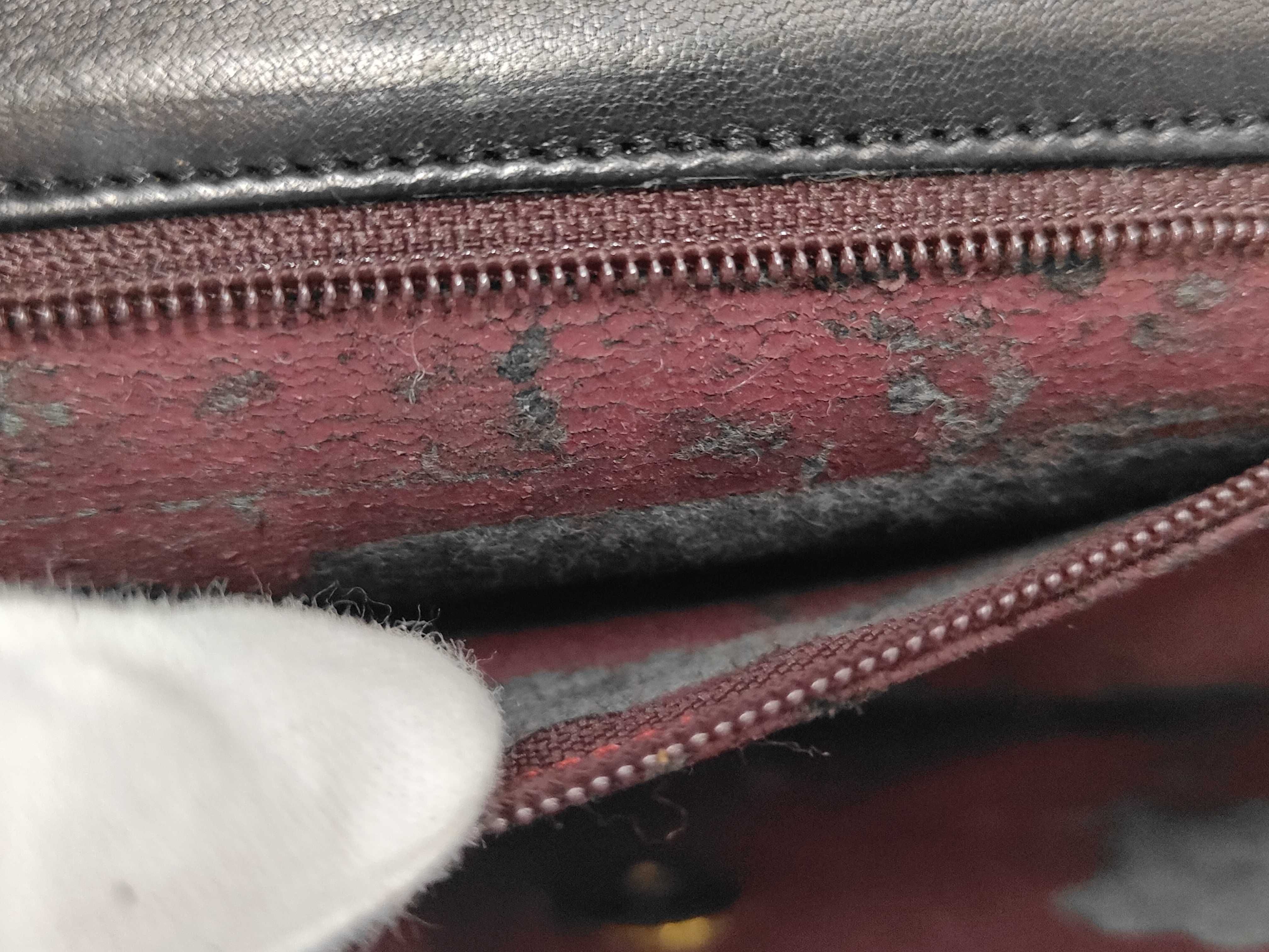 Half Moon Chain Shoulder Lambskin Shoulder Bag — view 12