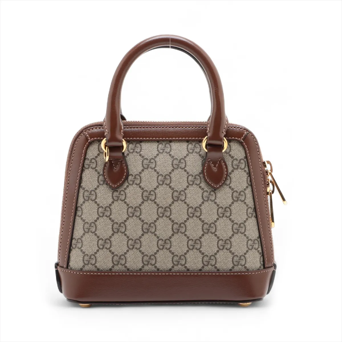 Horsebit 1955 GG Supreme PVC x Leather 2-Way Handbag Brown 640716 — view 2