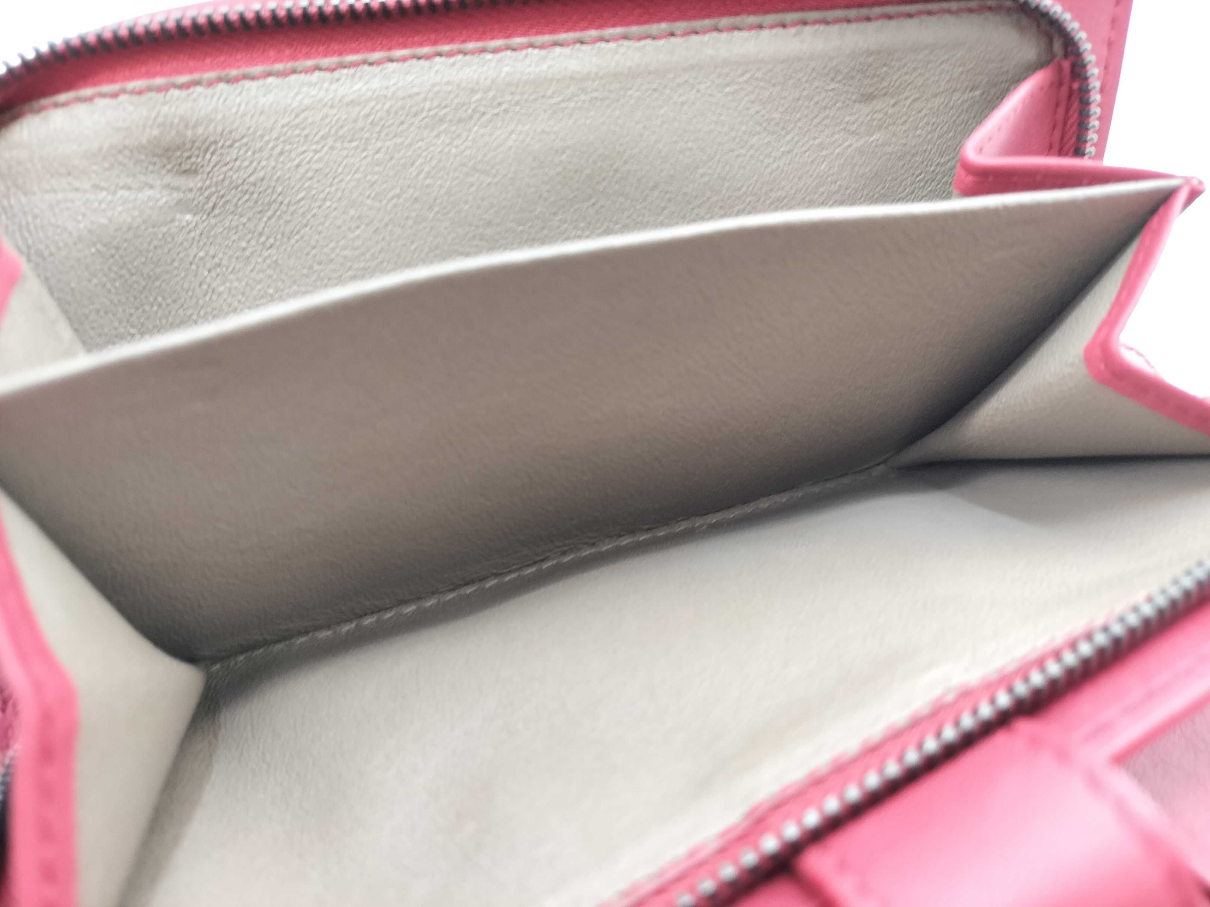 Intrecciato Bi-fold Long Wallet Leather Wallet — view 12