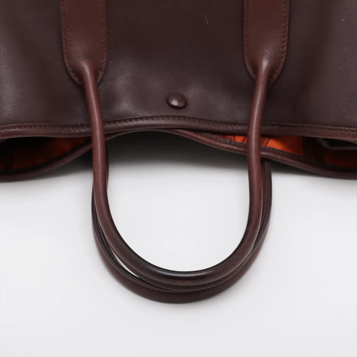 Garden Twilly TPM, Veau Swift Havana leather, silver hardware, I: 2005, with Twilly scarf. — view 5
