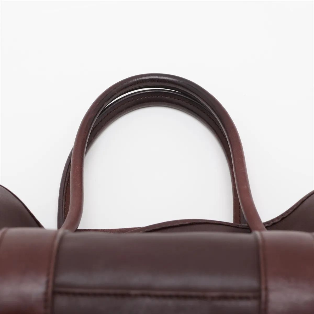 Garden Twilly TPM, Veau Swift Havana leather, silver hardware, I: 2005, with Twilly scarf. — view 6