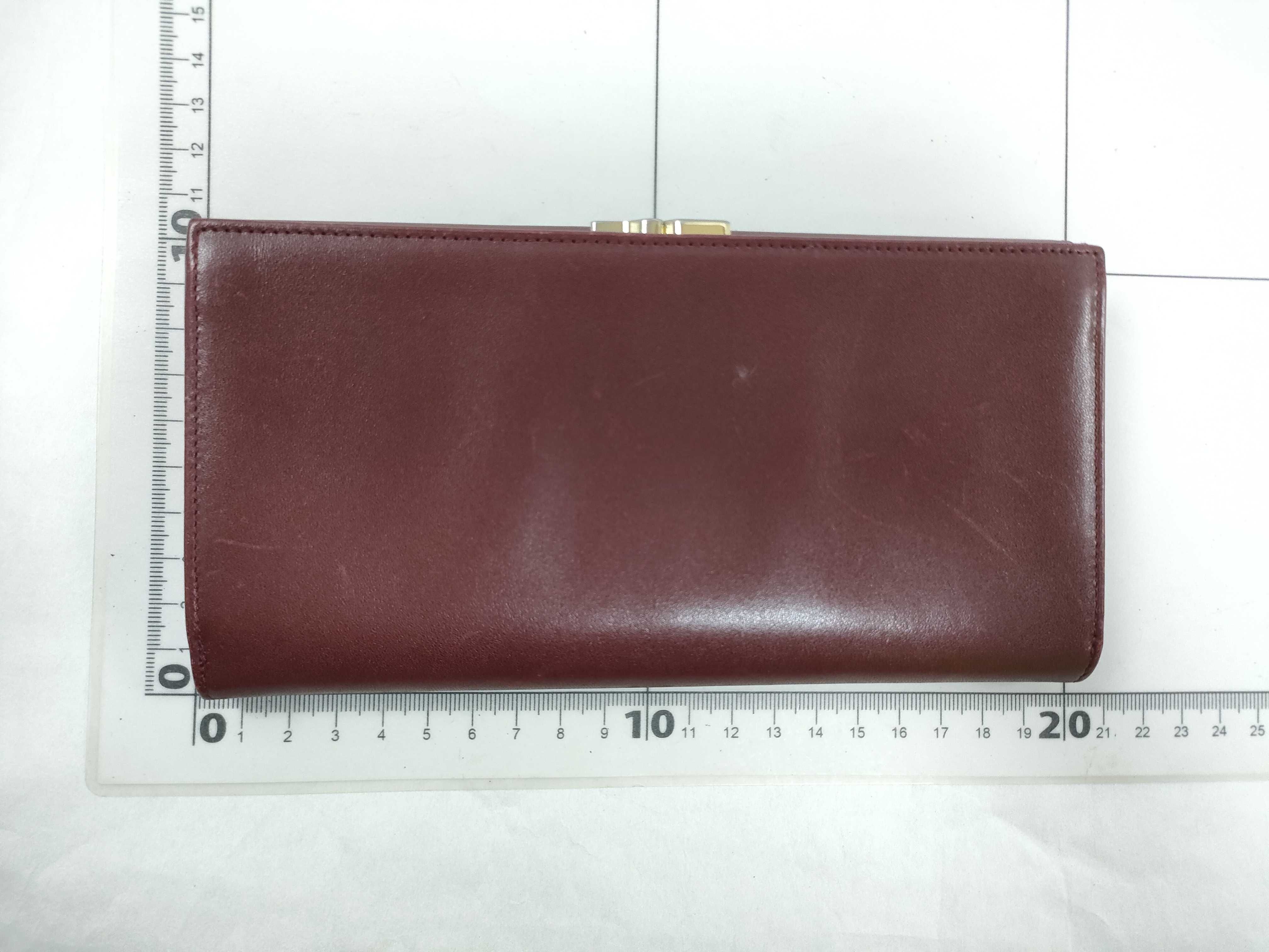 Must Line Bordeaux Long Wallet with Box — view 2