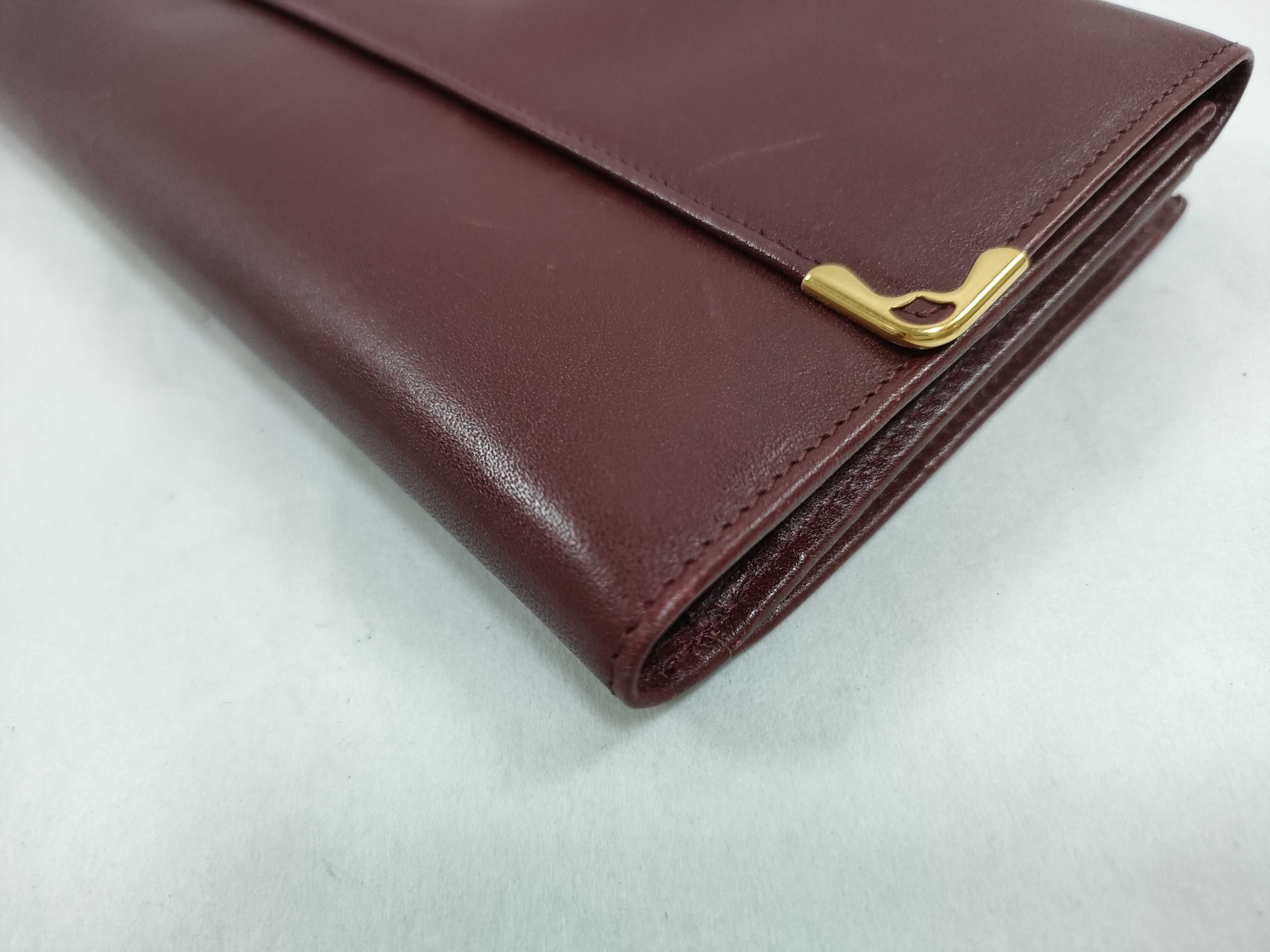 Must Line Bordeaux Long Wallet with Box — view 3