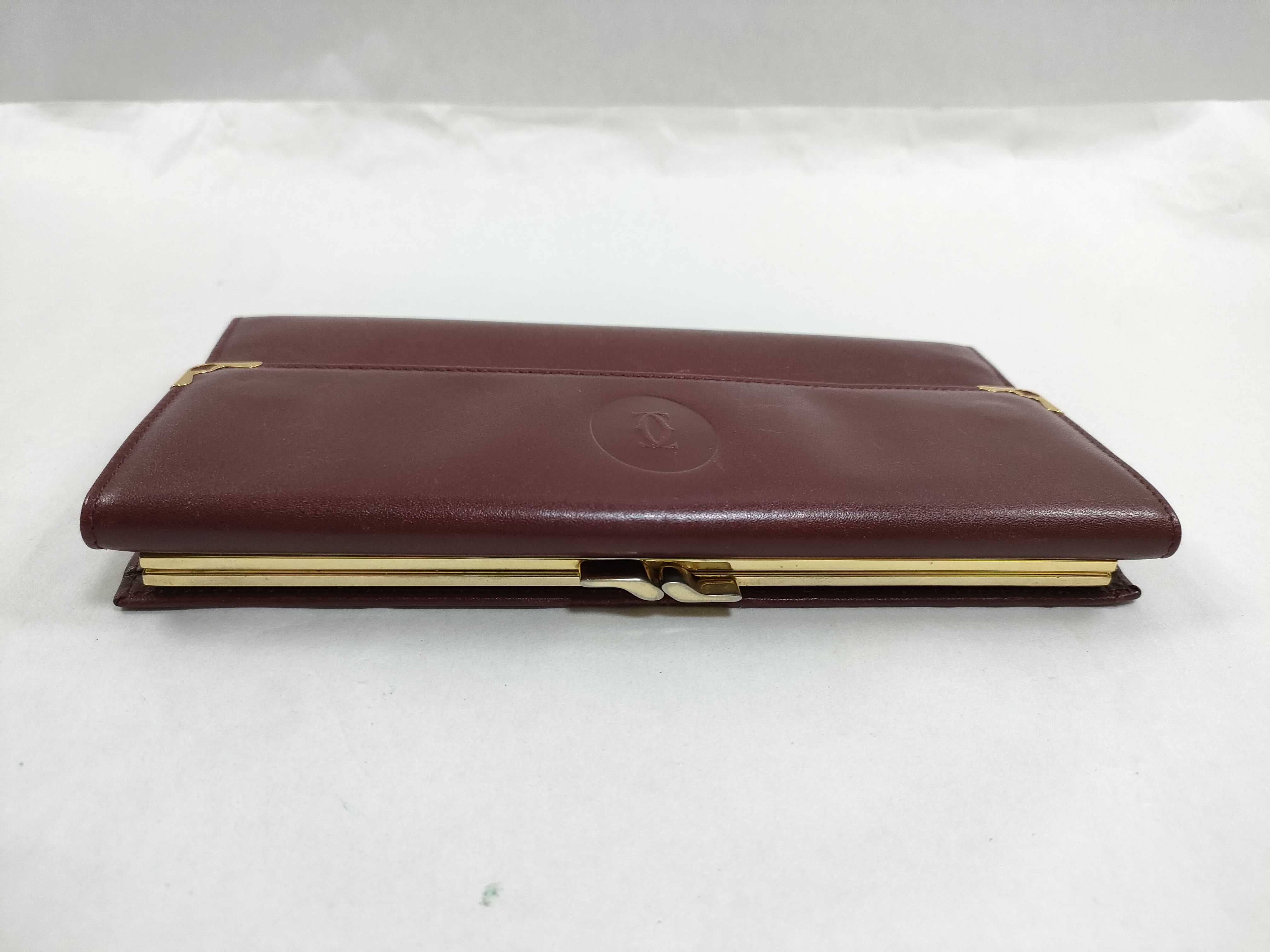 Must Line Bordeaux Long Wallet with Box — view 6