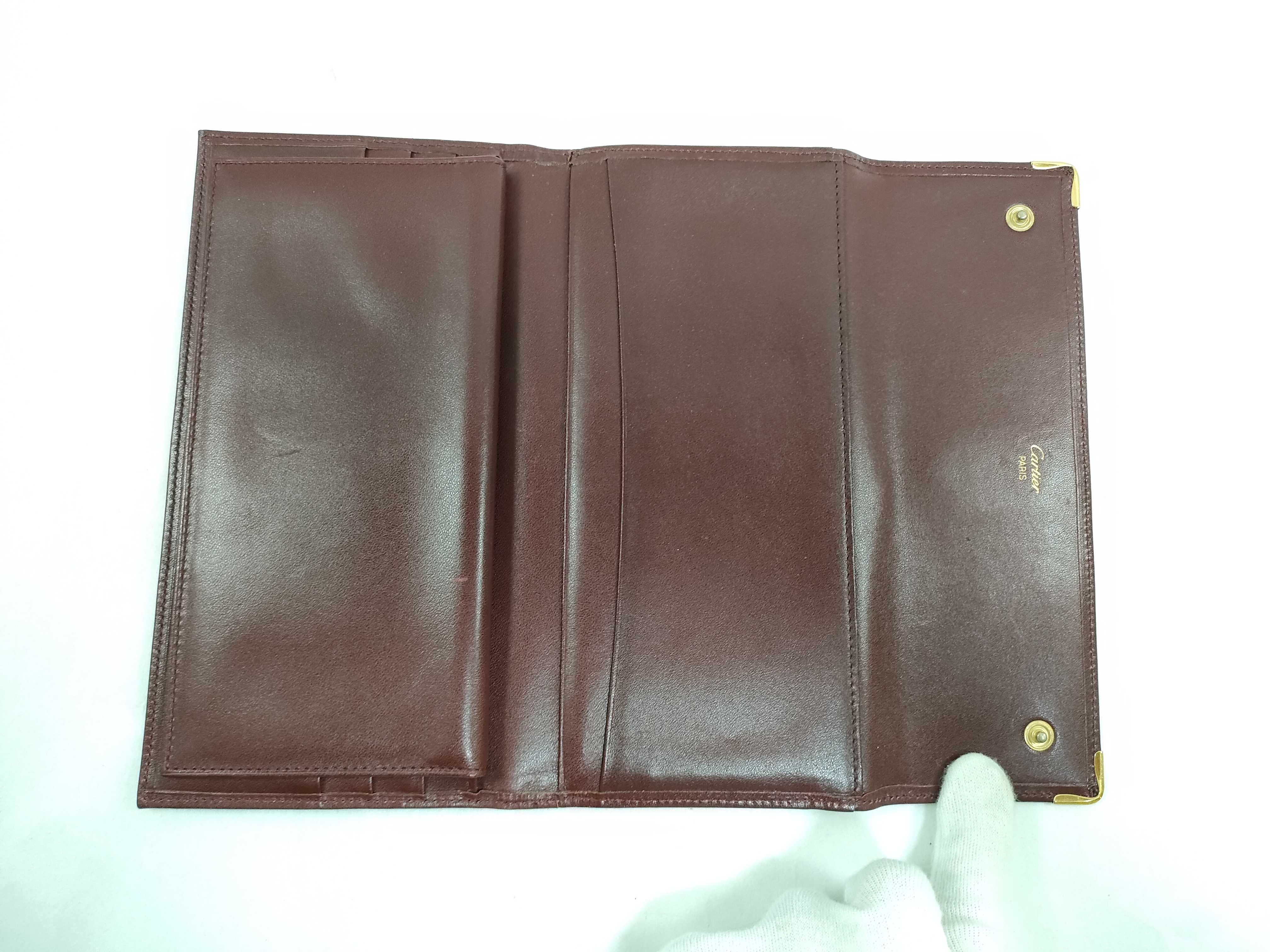 Must Line Bordeaux Long Wallet with Box — view 7