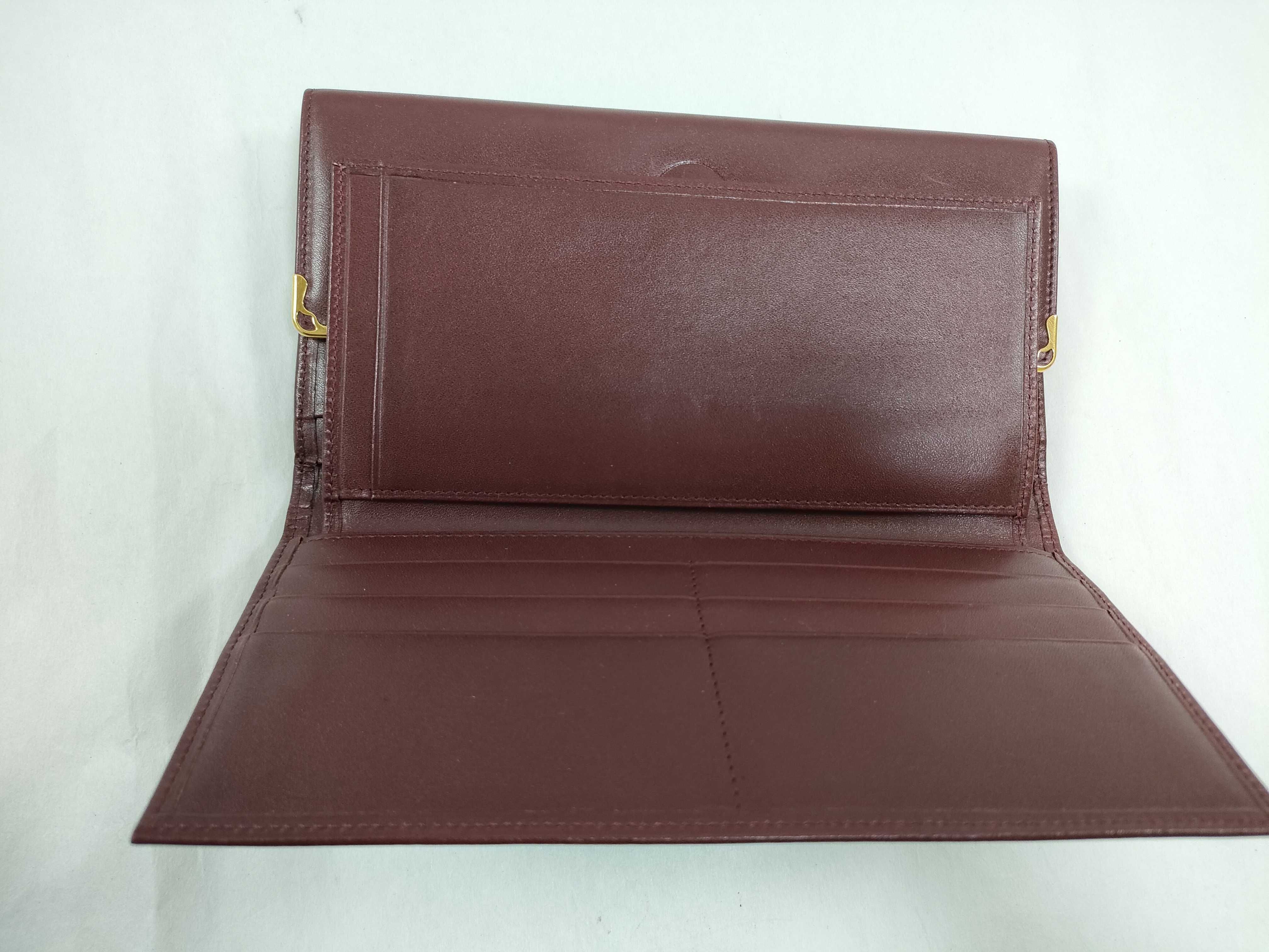 Must Line Bordeaux Long Wallet with Box — view 10